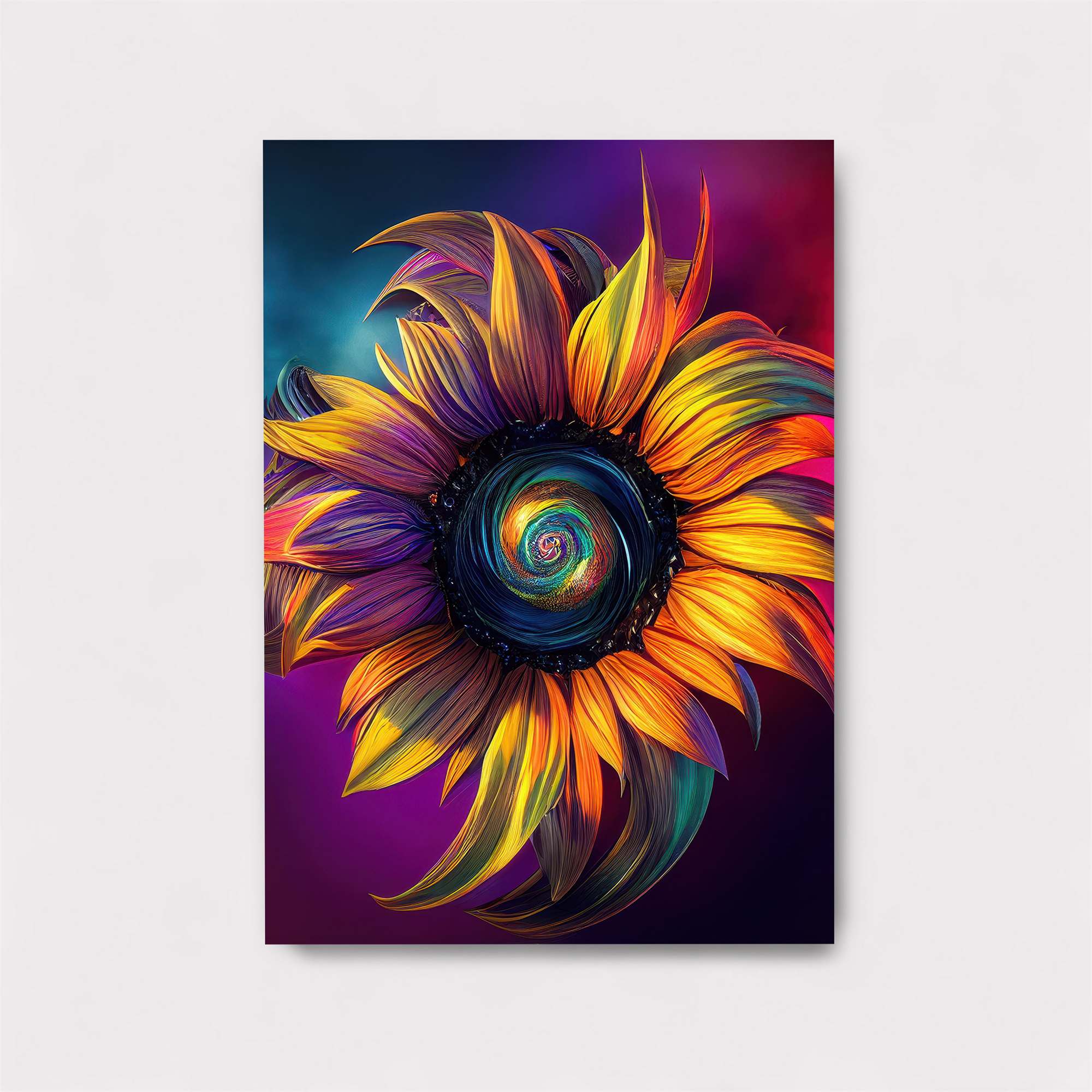 Sunflower Whirl Safe Wall Magnetic / M
