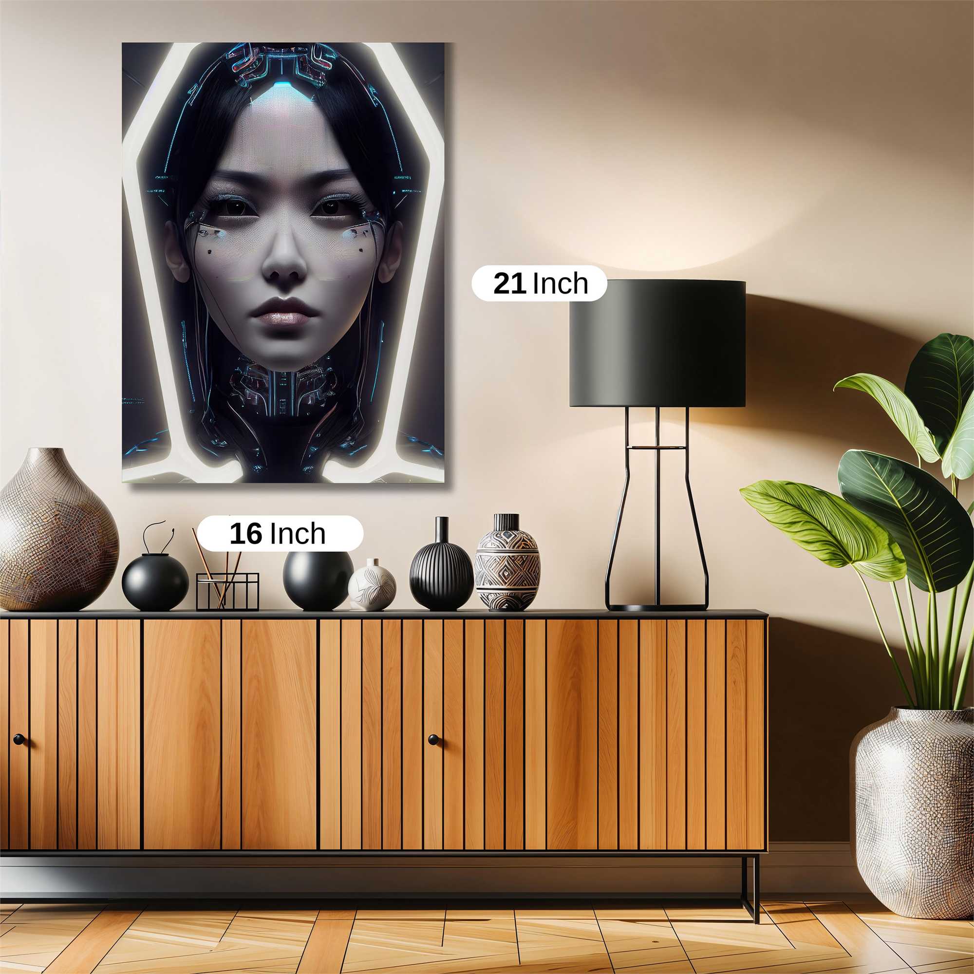 Cyber Enigma Safe Wall Magnetic / M