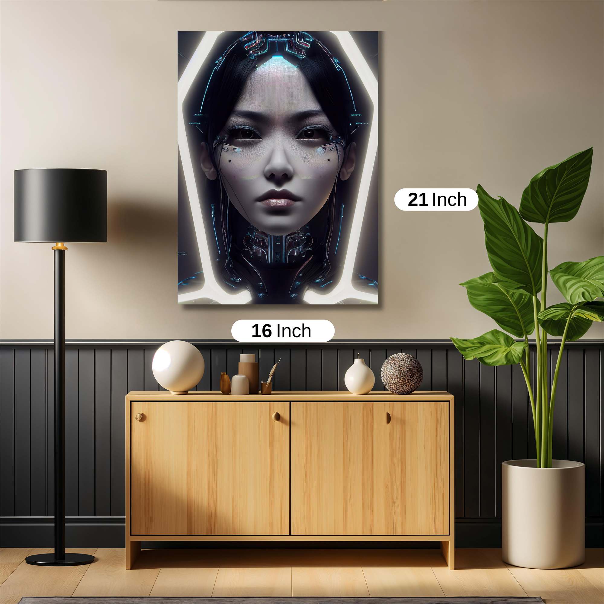 Cyber Enigma Safe Wall Magnetic / M