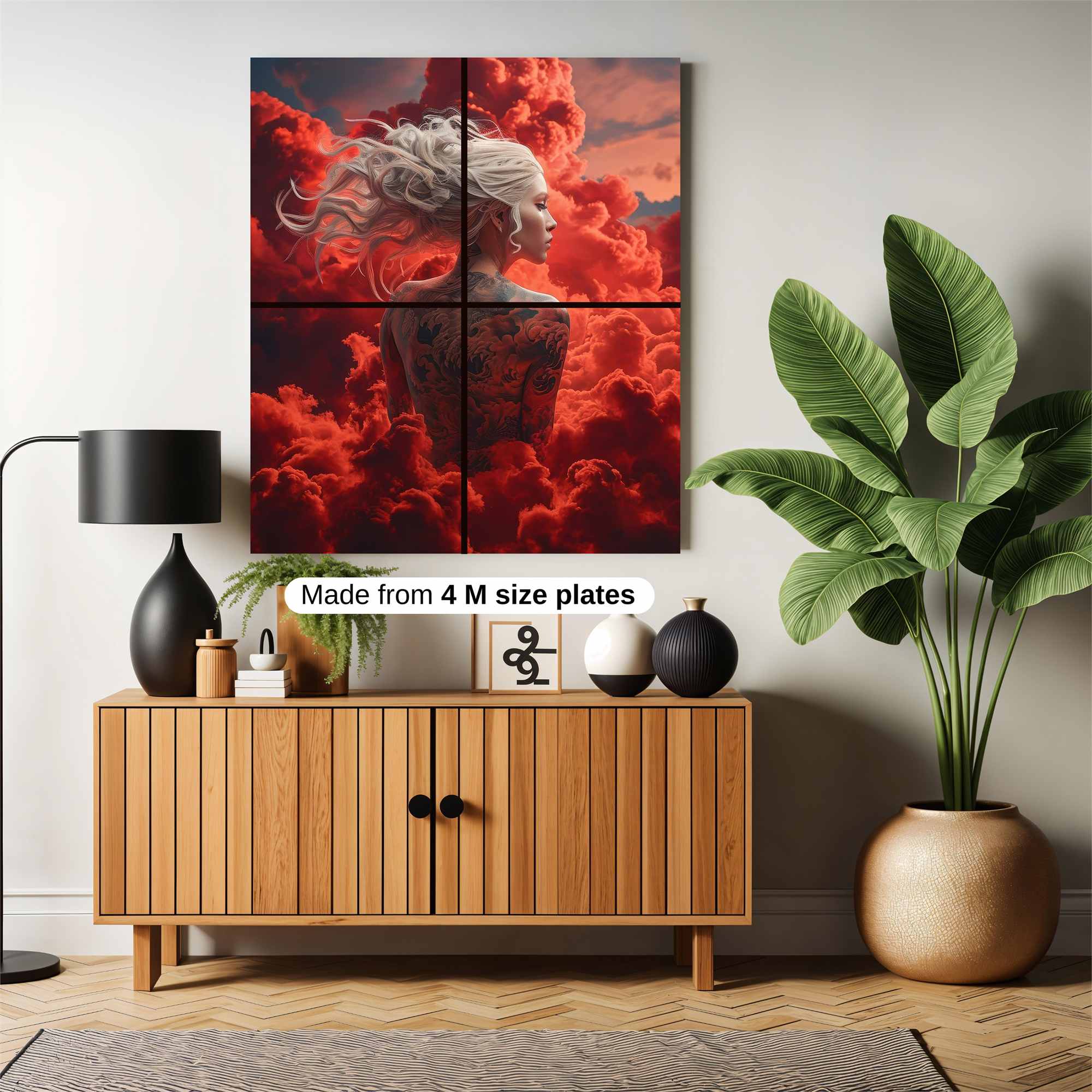 Mystic Blaze Safe Wall Magnetic / M