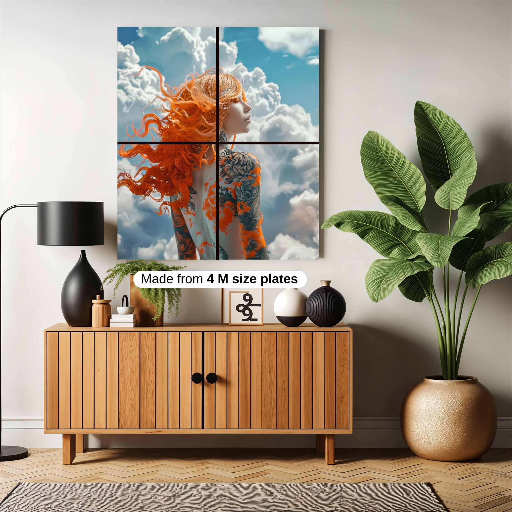 Flame Serenity Safe Wall Magnetic / M