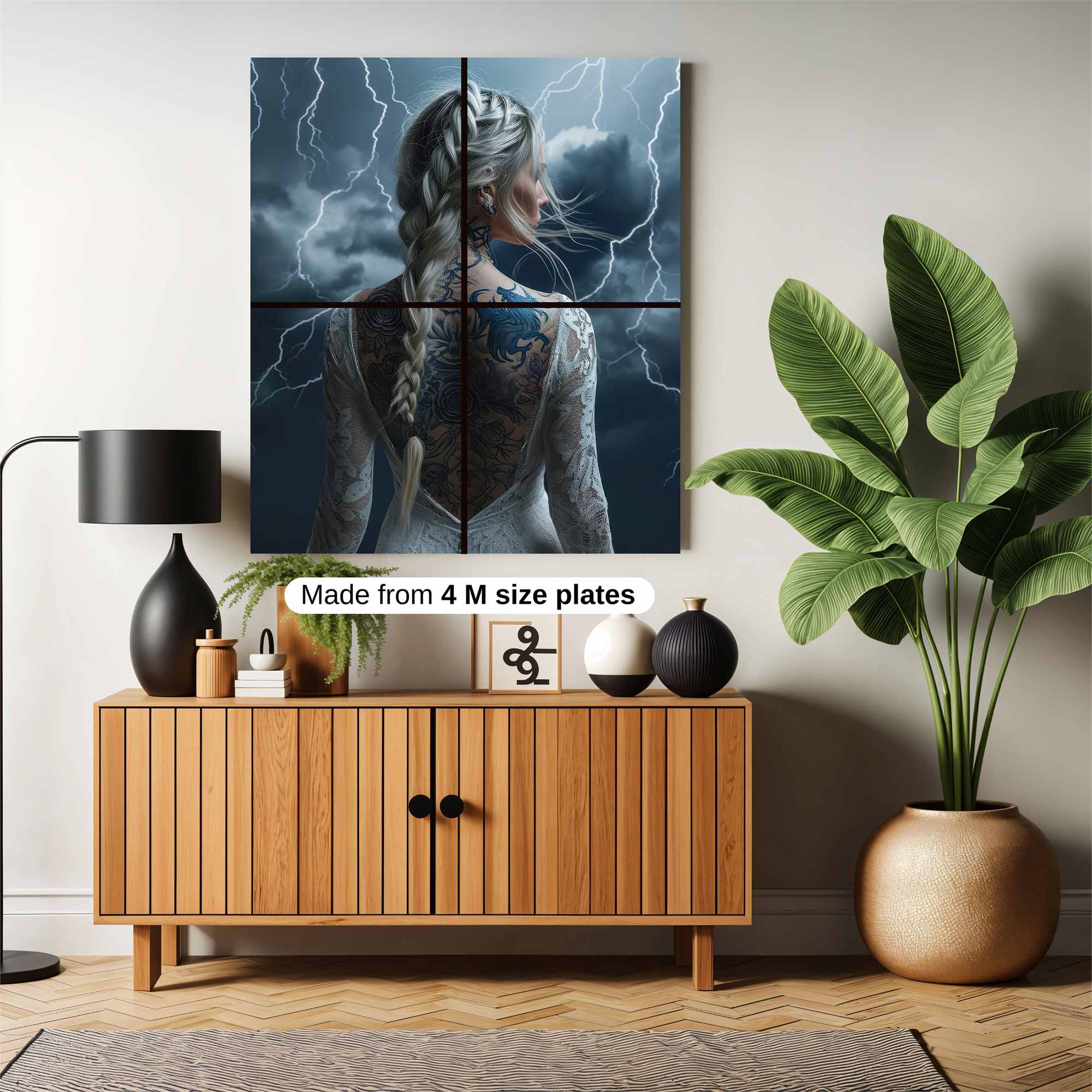 Tempest Warrior Safe Wall Magnetic / M