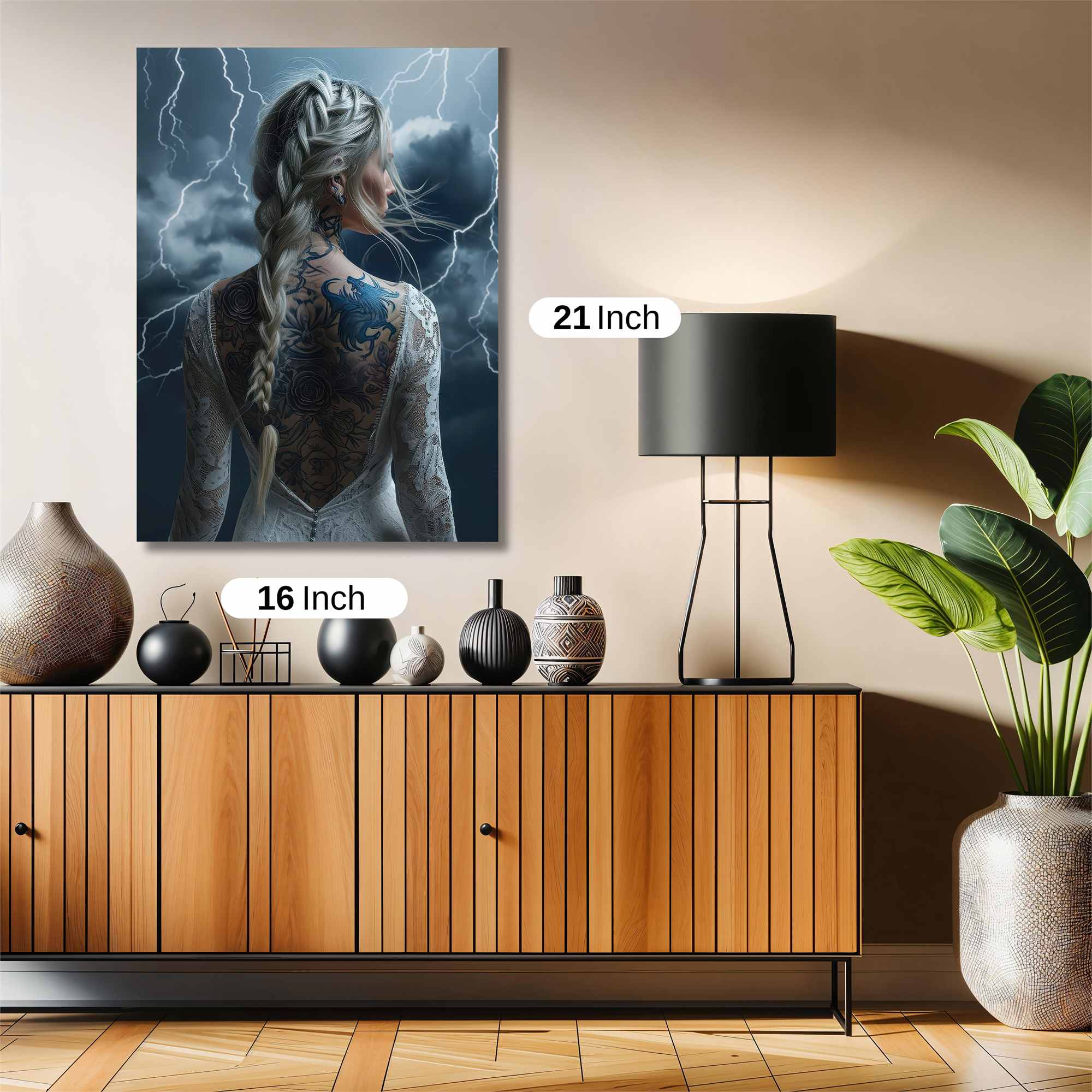 Tempest Warrior Safe Wall Magnetic / M