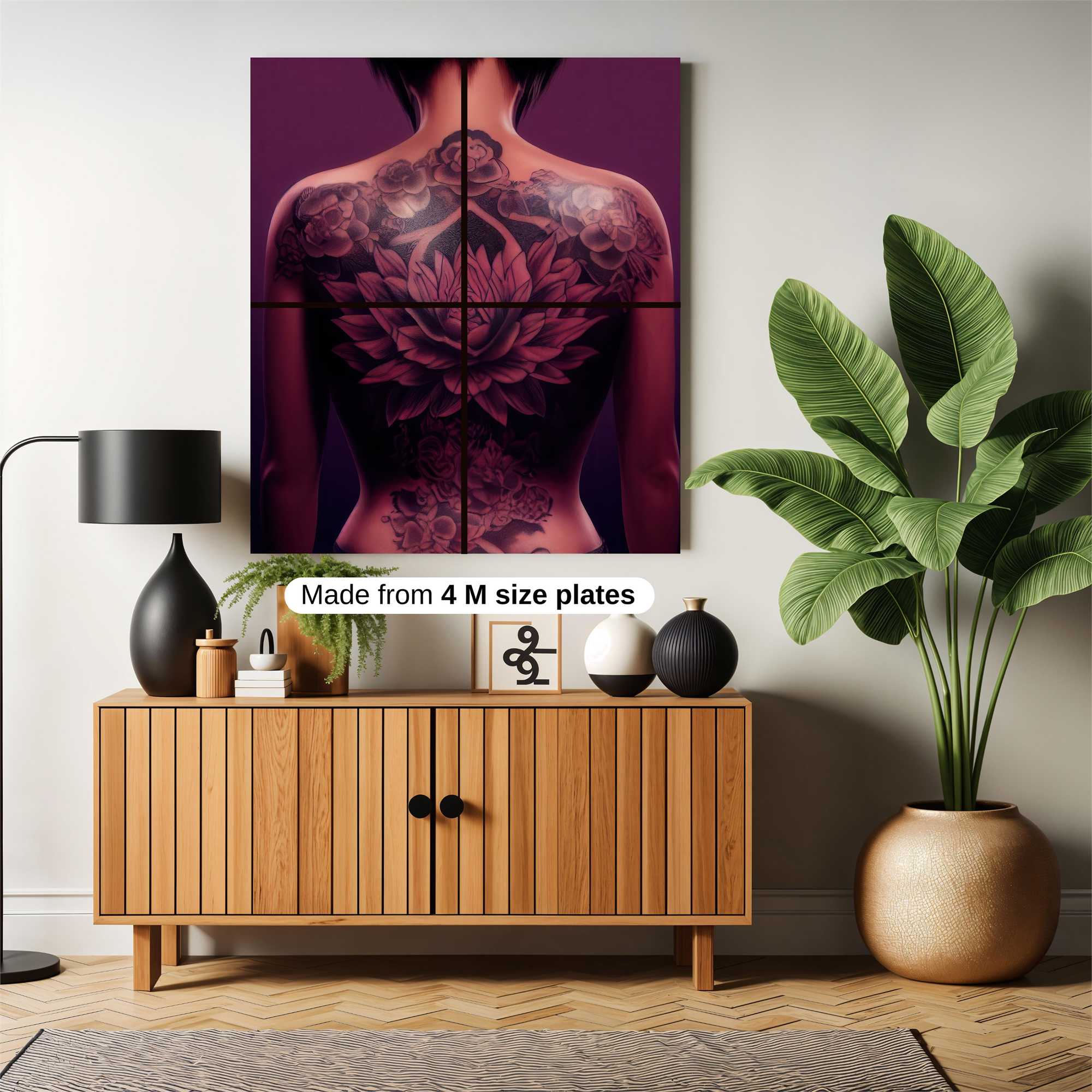 Lotus Serenity Safe Wall Magnetic / M