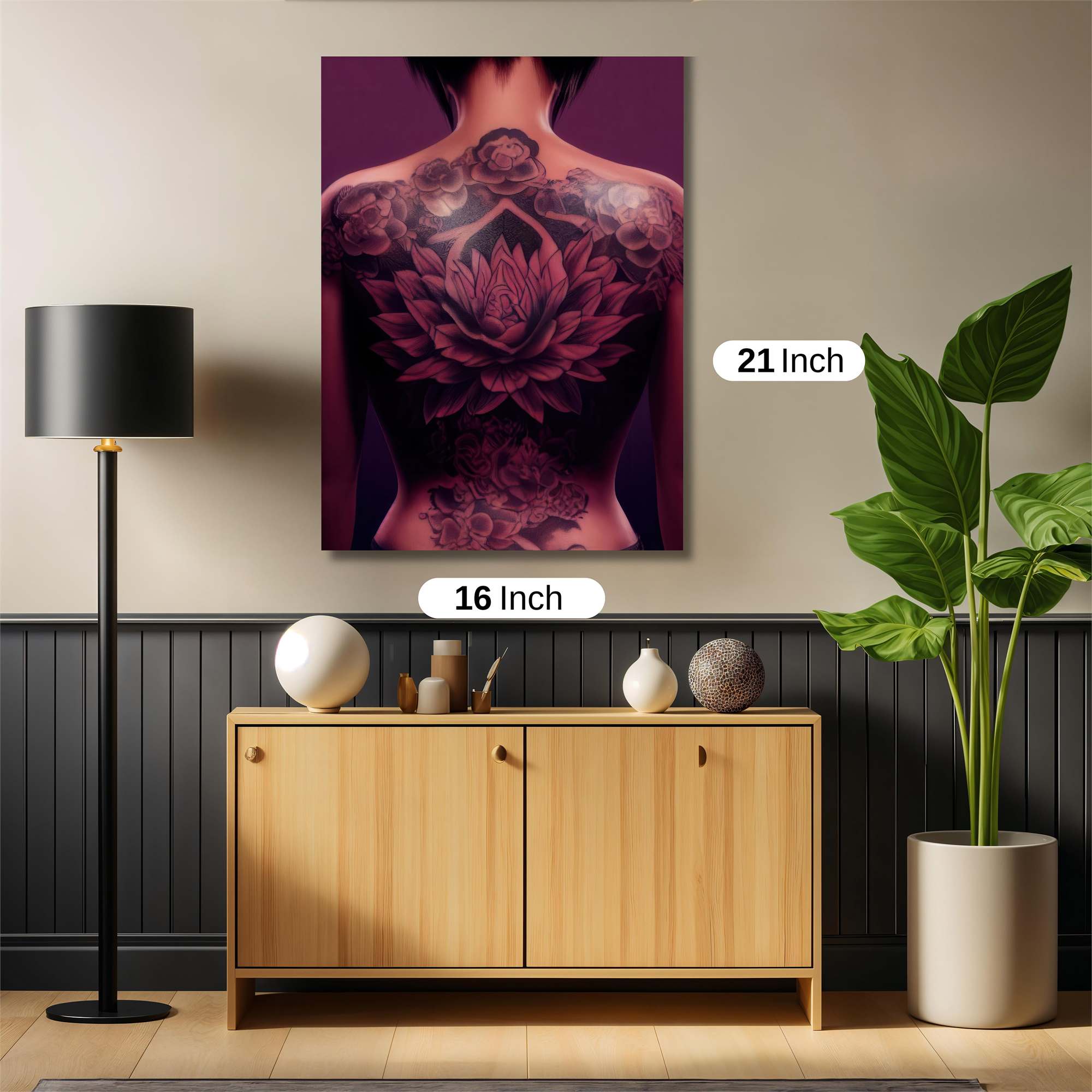 Lotus Serenity Safe Wall Magnetic / M