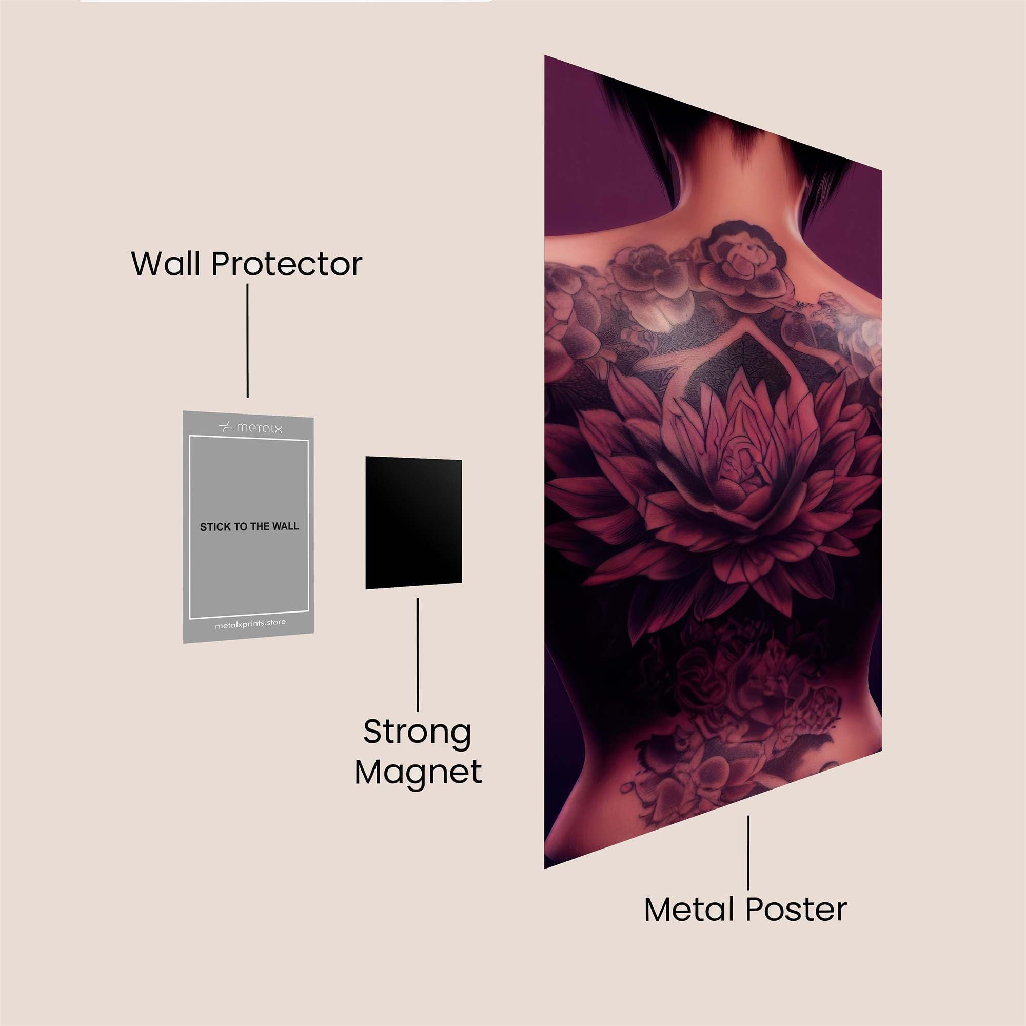 Lotus Serenity Safe Wall Magnetic / M
