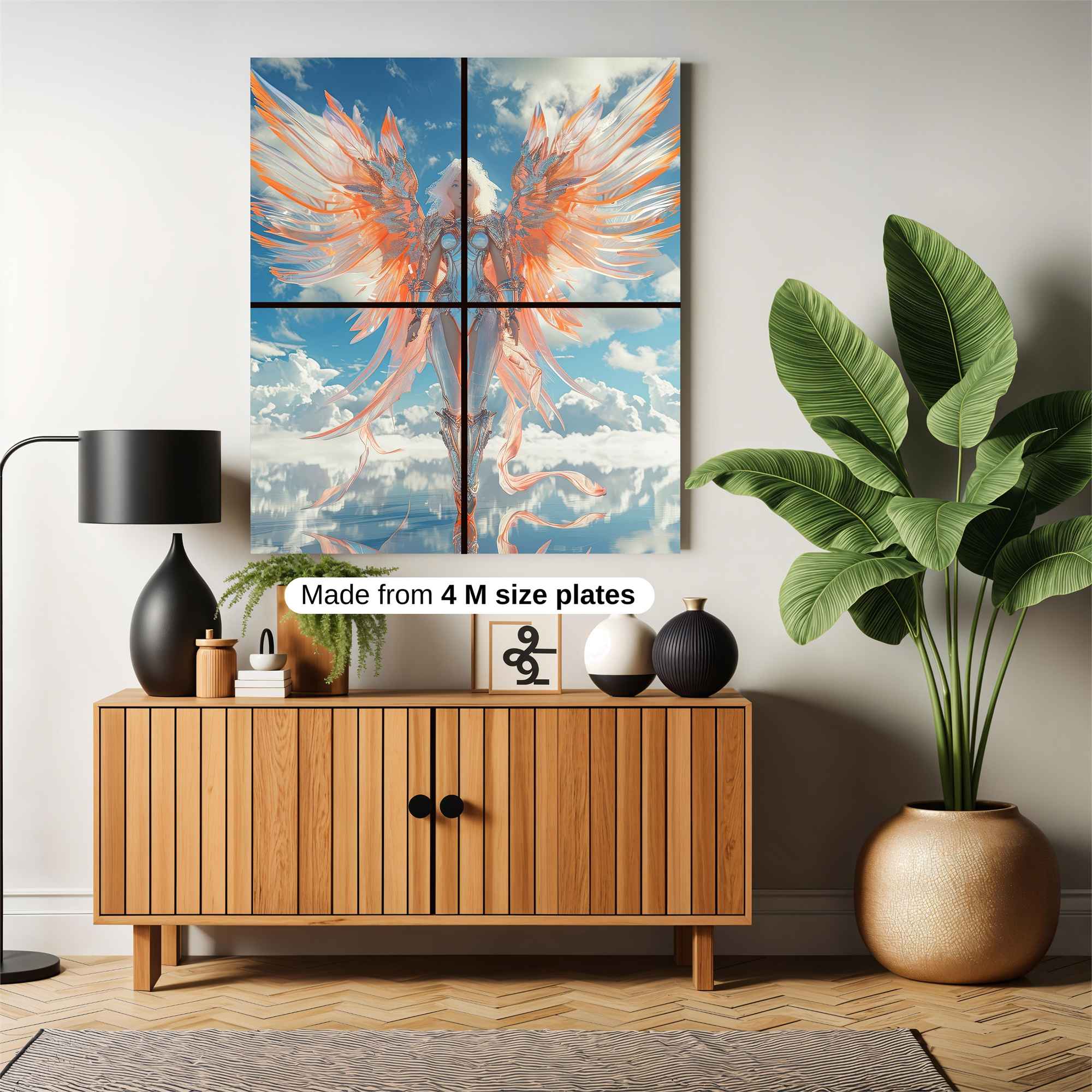 Angel Serenity Safe Wall Magnetic / M