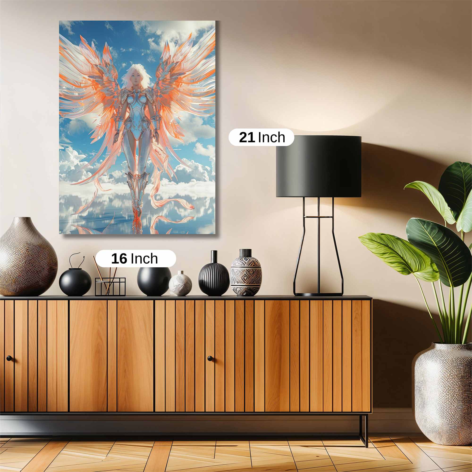 Angel Serenity Safe Wall Magnetic / M