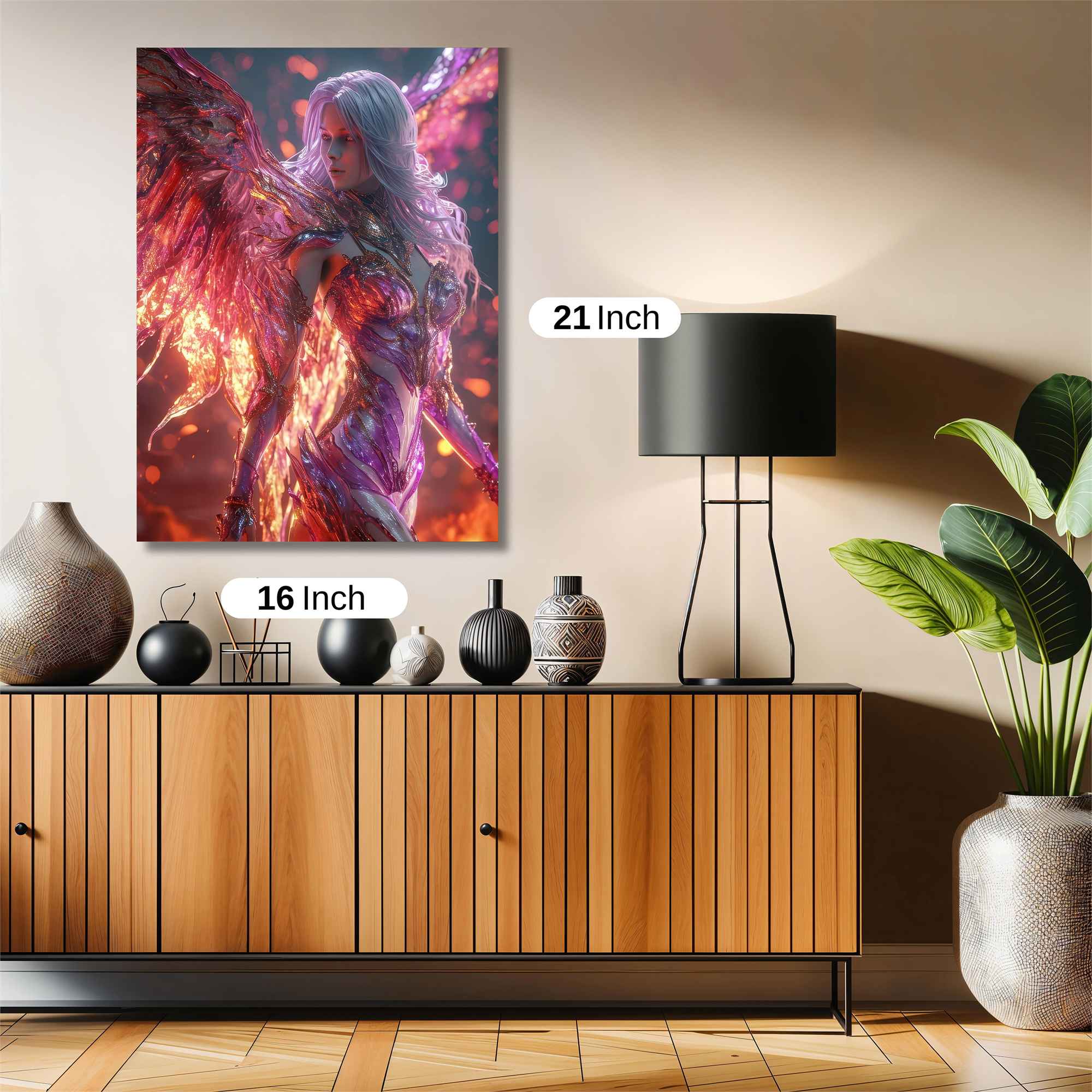 Seraphic Blaze Safe Wall Magnetic / M