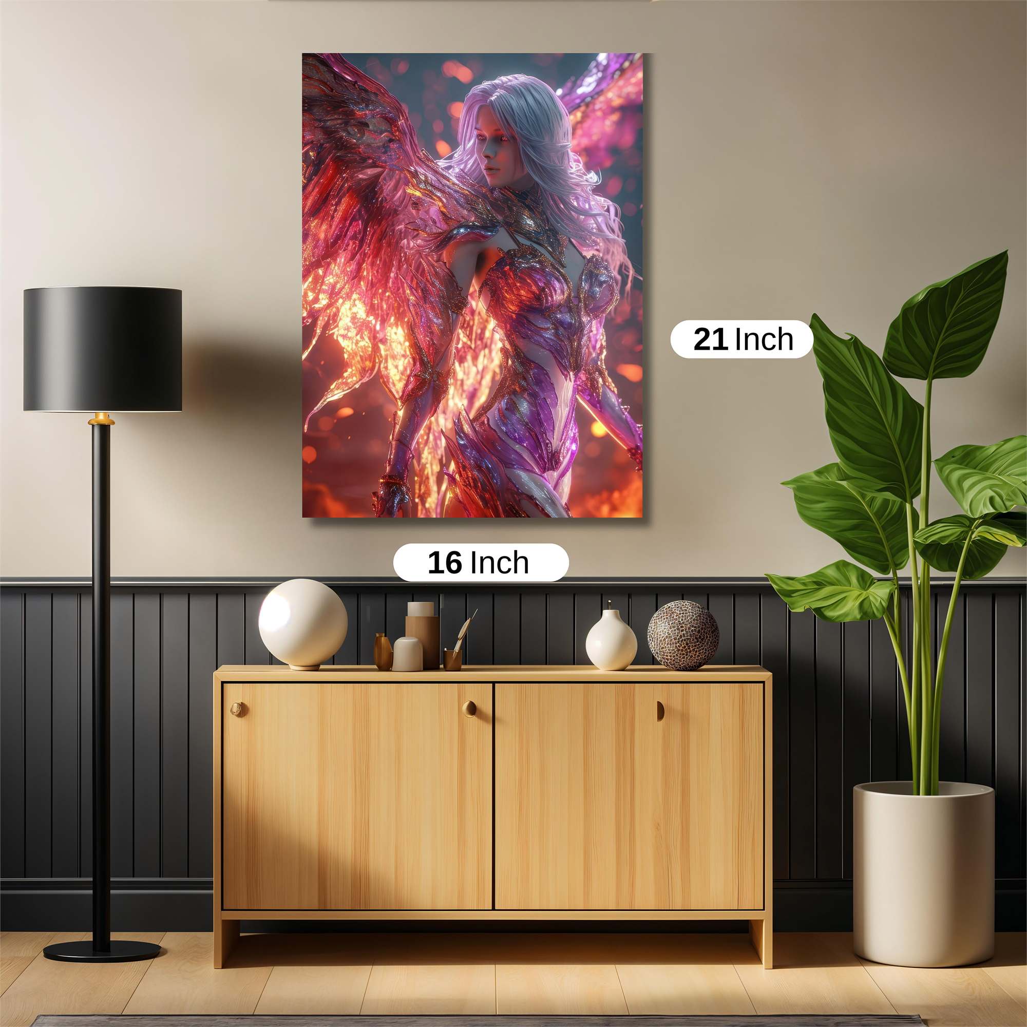 Seraphic Blaze Safe Wall Magnetic / M