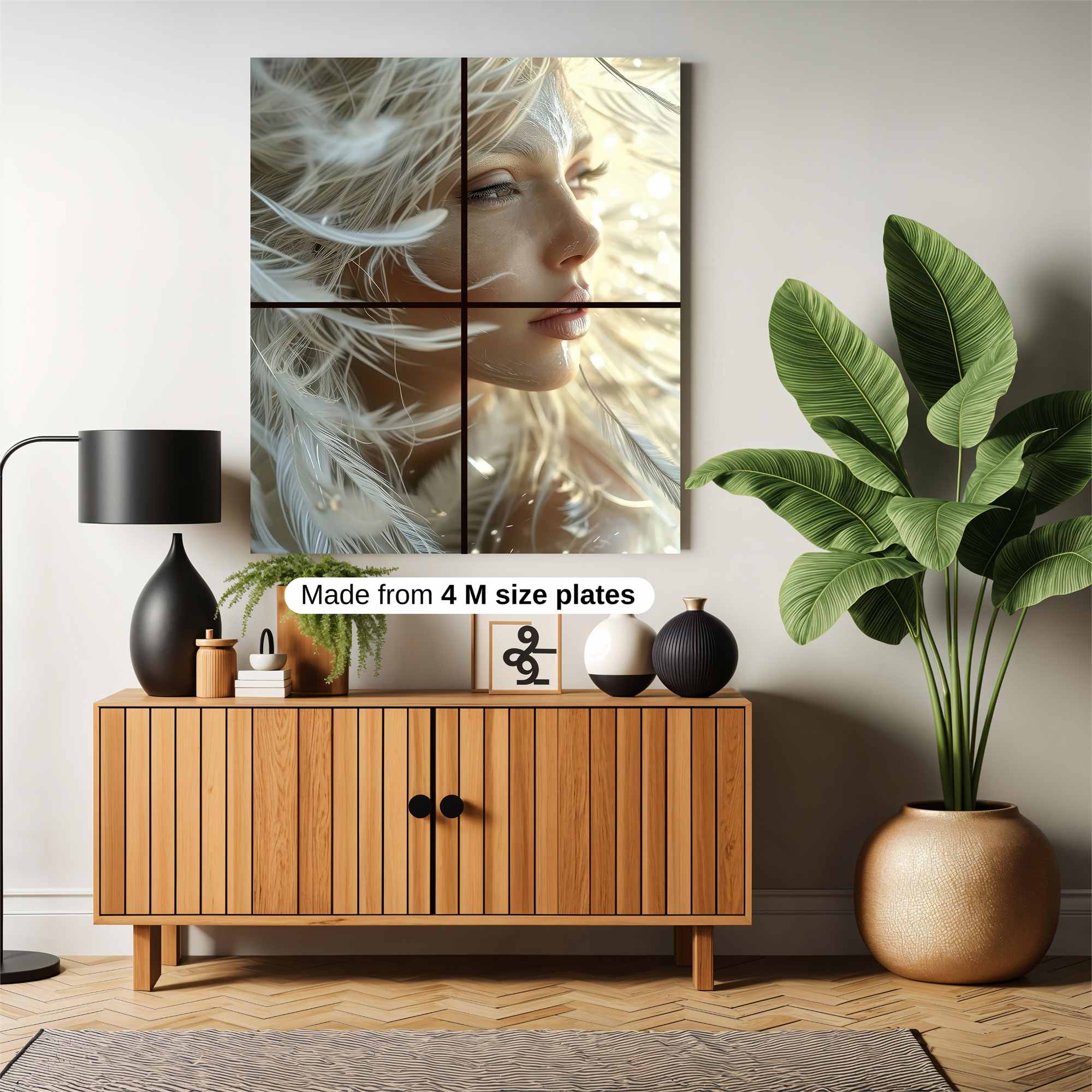 Feathered Serenity Safe Wall Magnetic / M