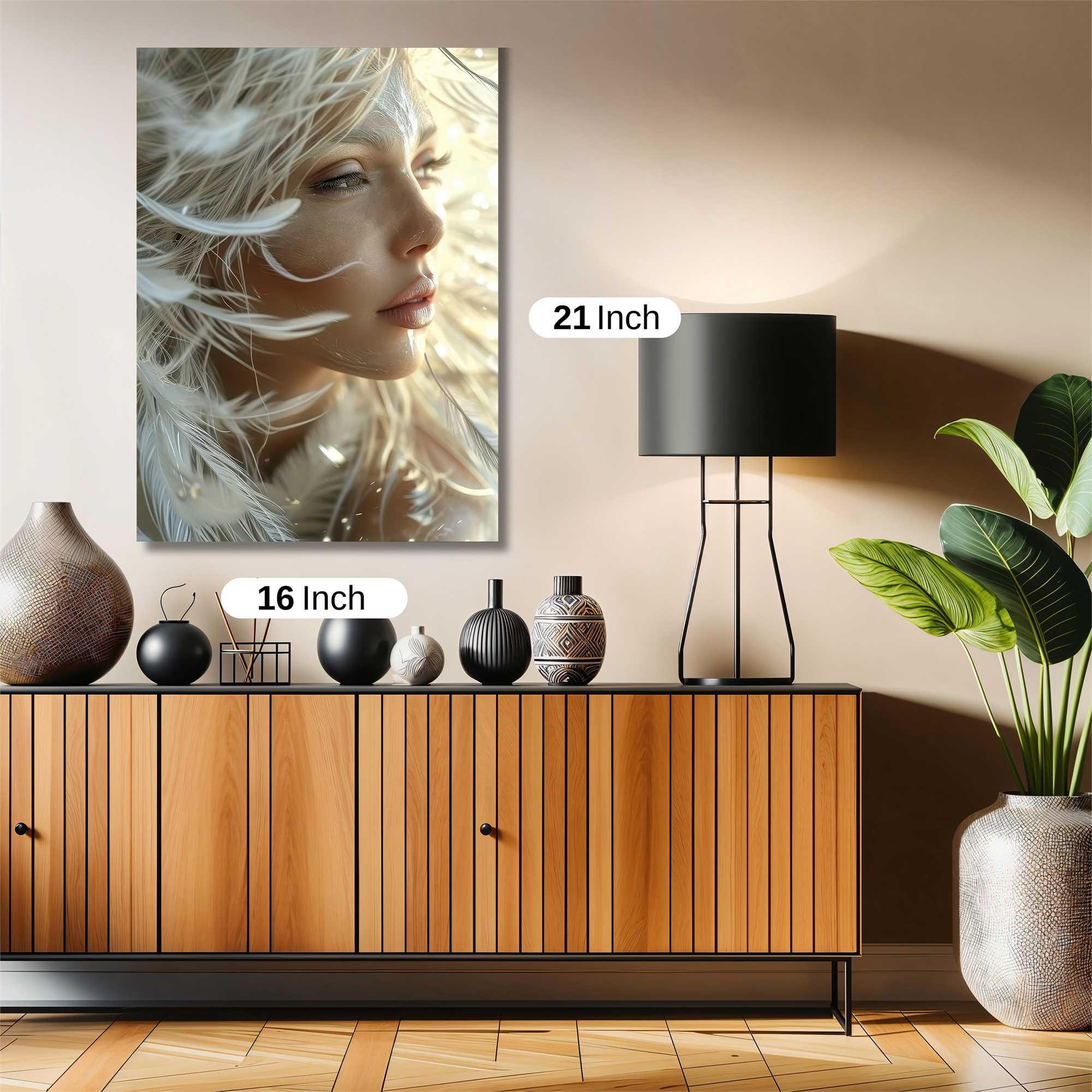 Feathered Serenity Safe Wall Magnetic / M