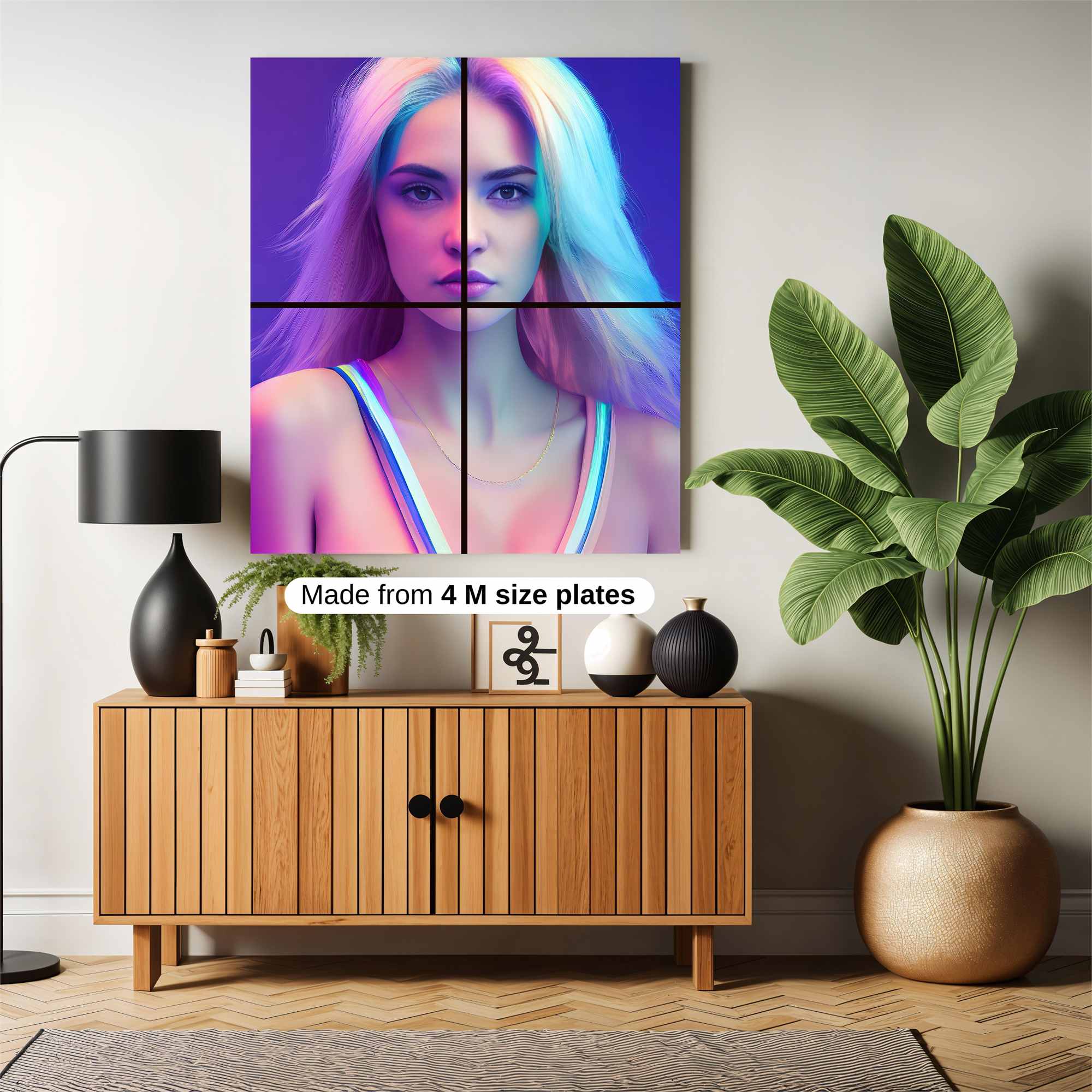 Neon Enigma Safe Wall Magnetic / M