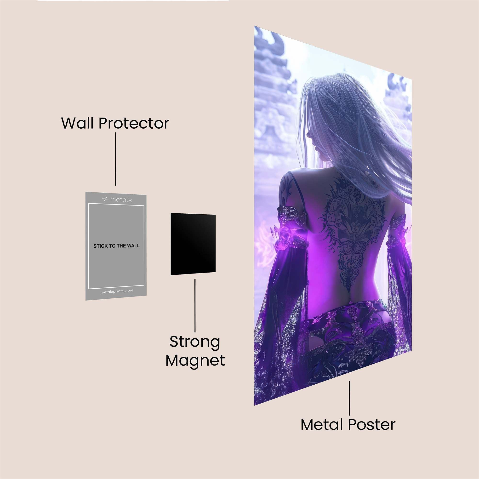 Lunar Enigma Safe Wall Magnetic / M