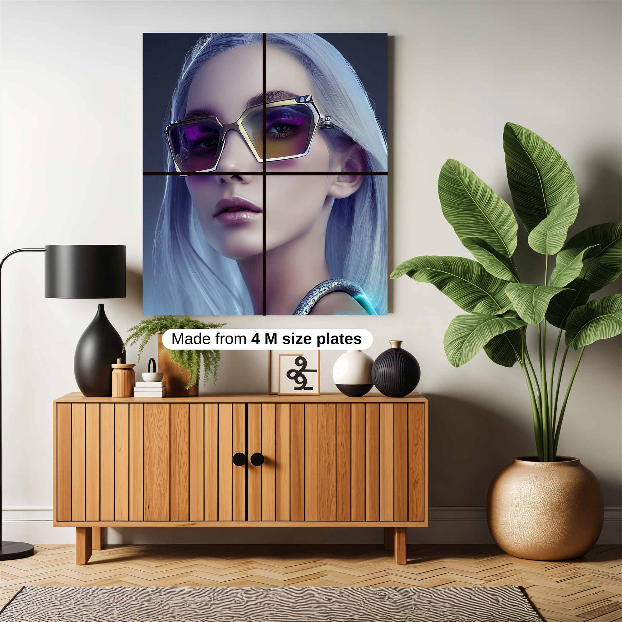 Violet Enigma Safe Wall Magnetic / M