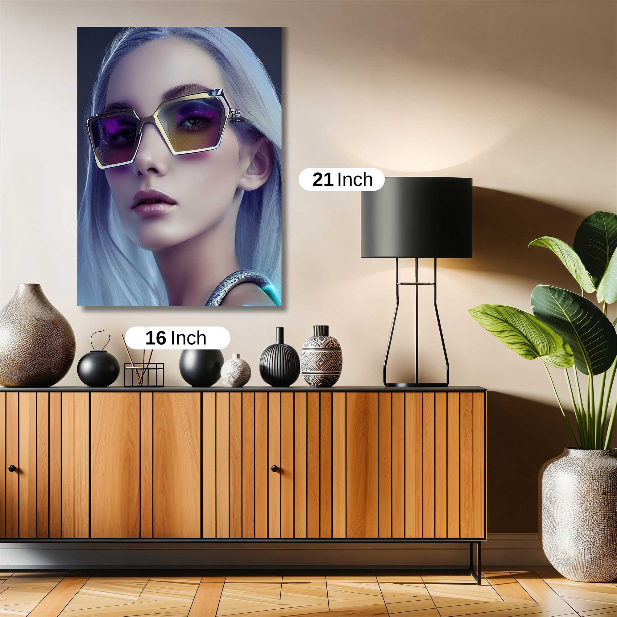 Violet Enigma Safe Wall Magnetic / M