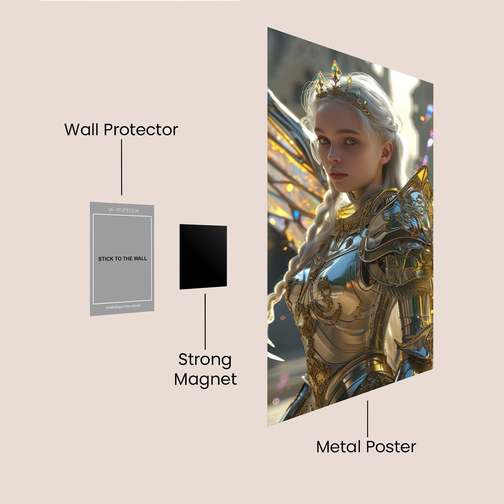 Fairy Radiance Safe Wall Magnetic / M