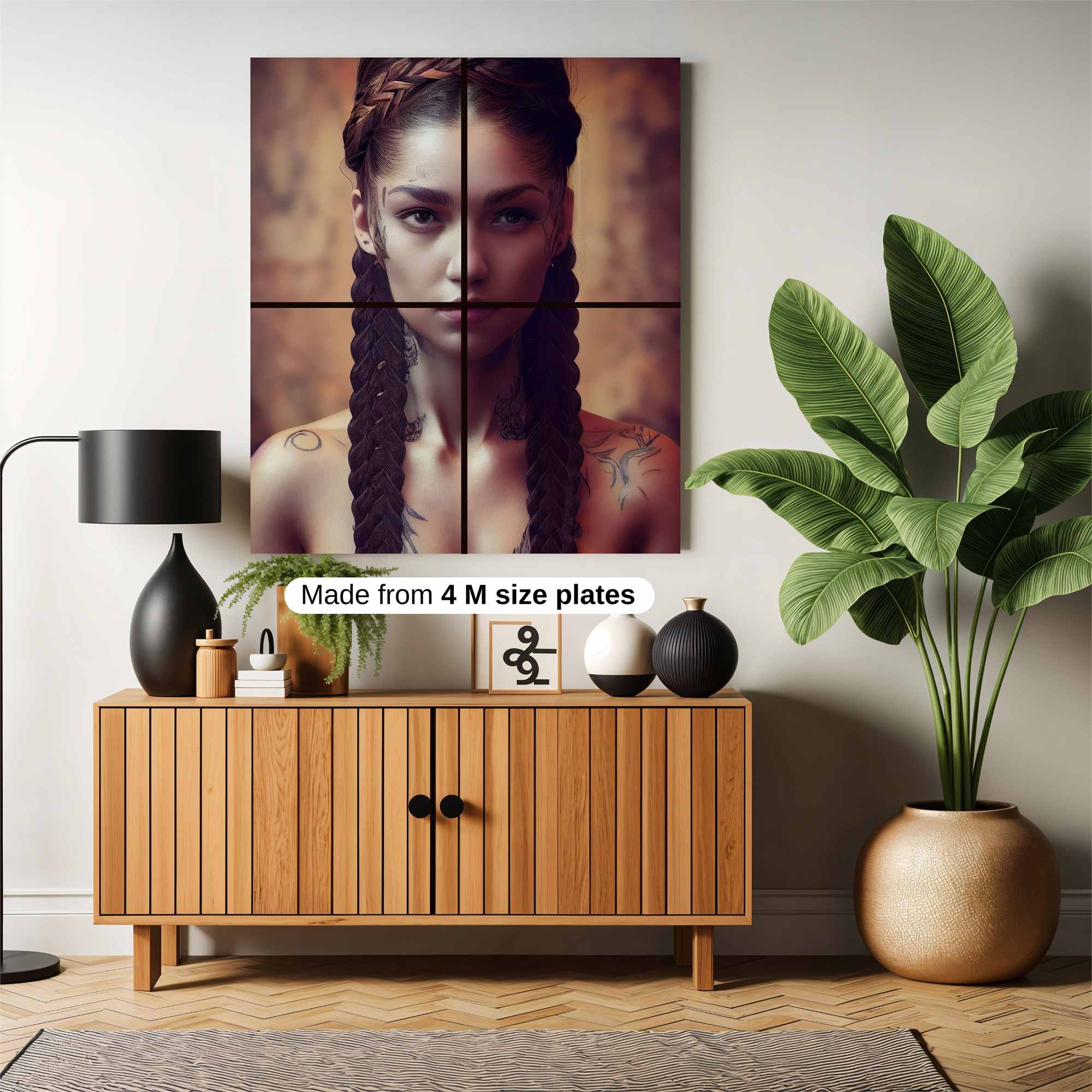 Braided Majesty Safe Wall Magnetic / M