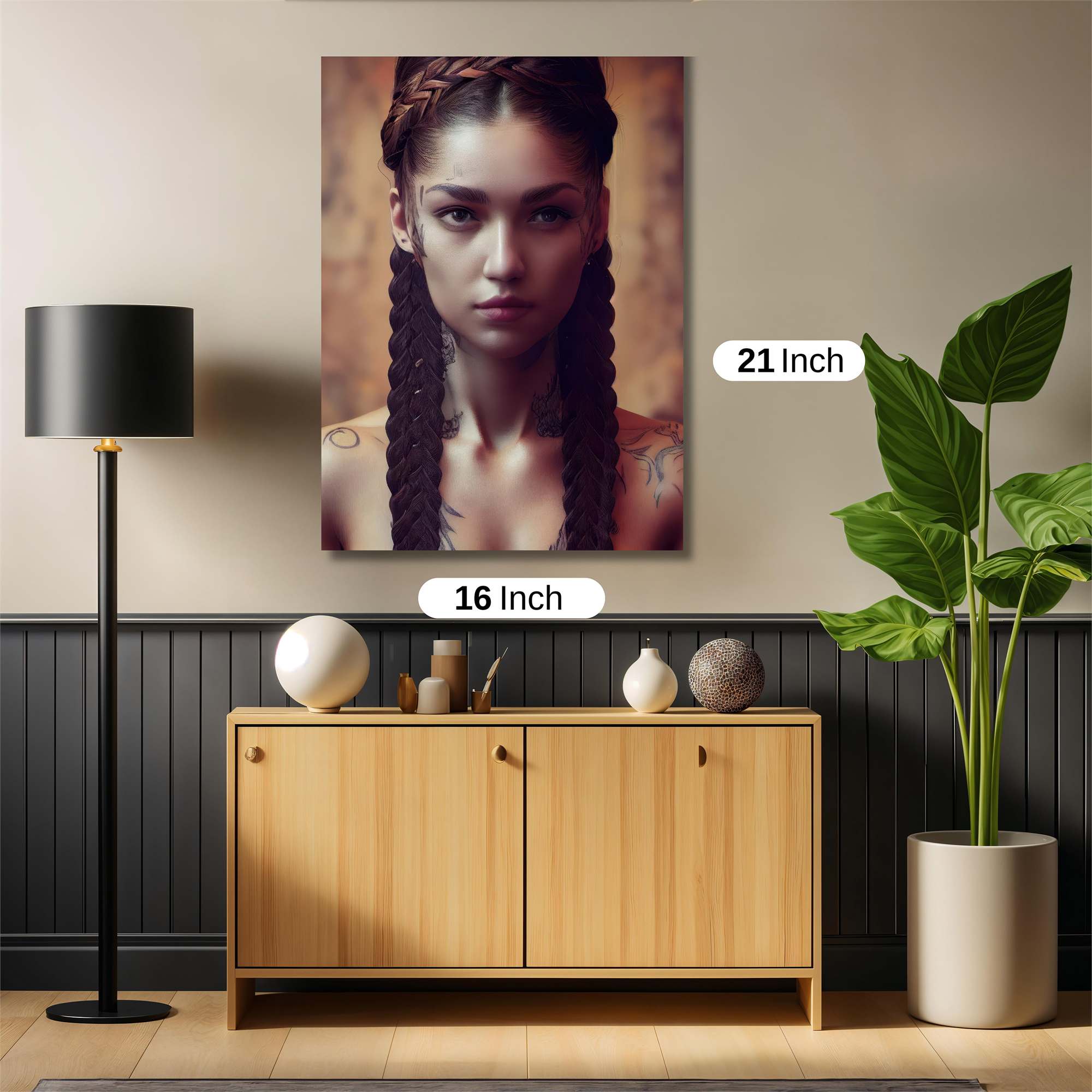 Braided Majesty Safe Wall Magnetic / M