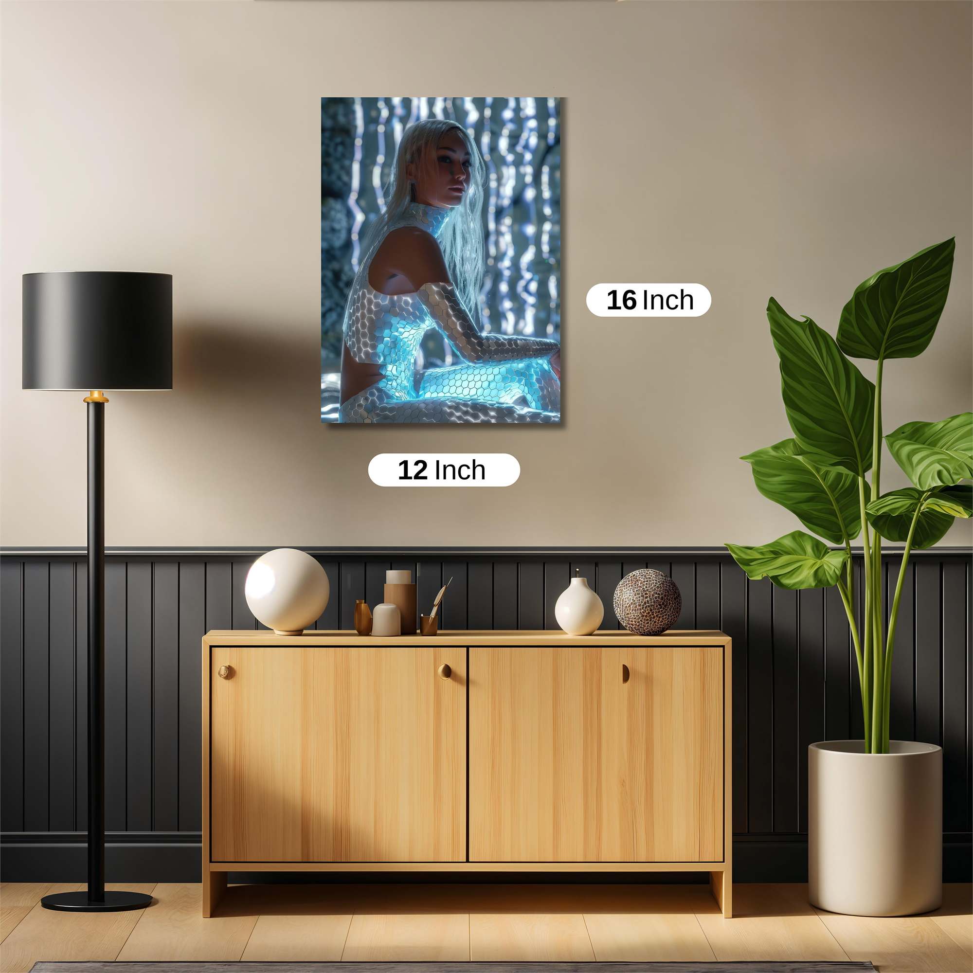 Siren Enchantment Safe Wall Magnetic / M