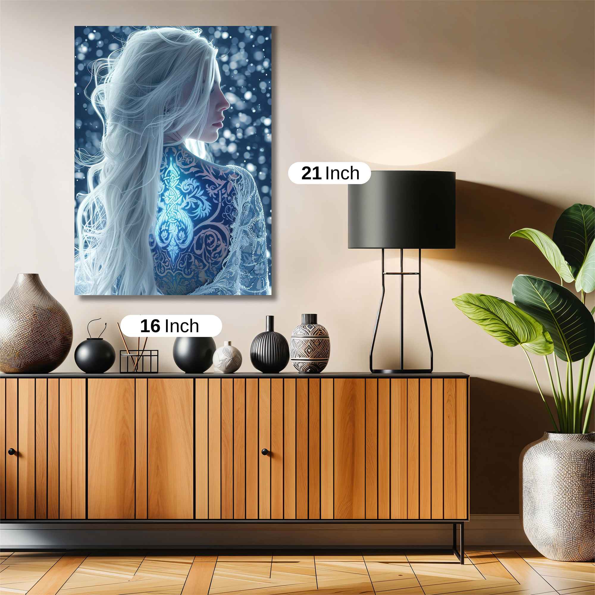 Snow Enchantress Safe Wall Magnetic / M