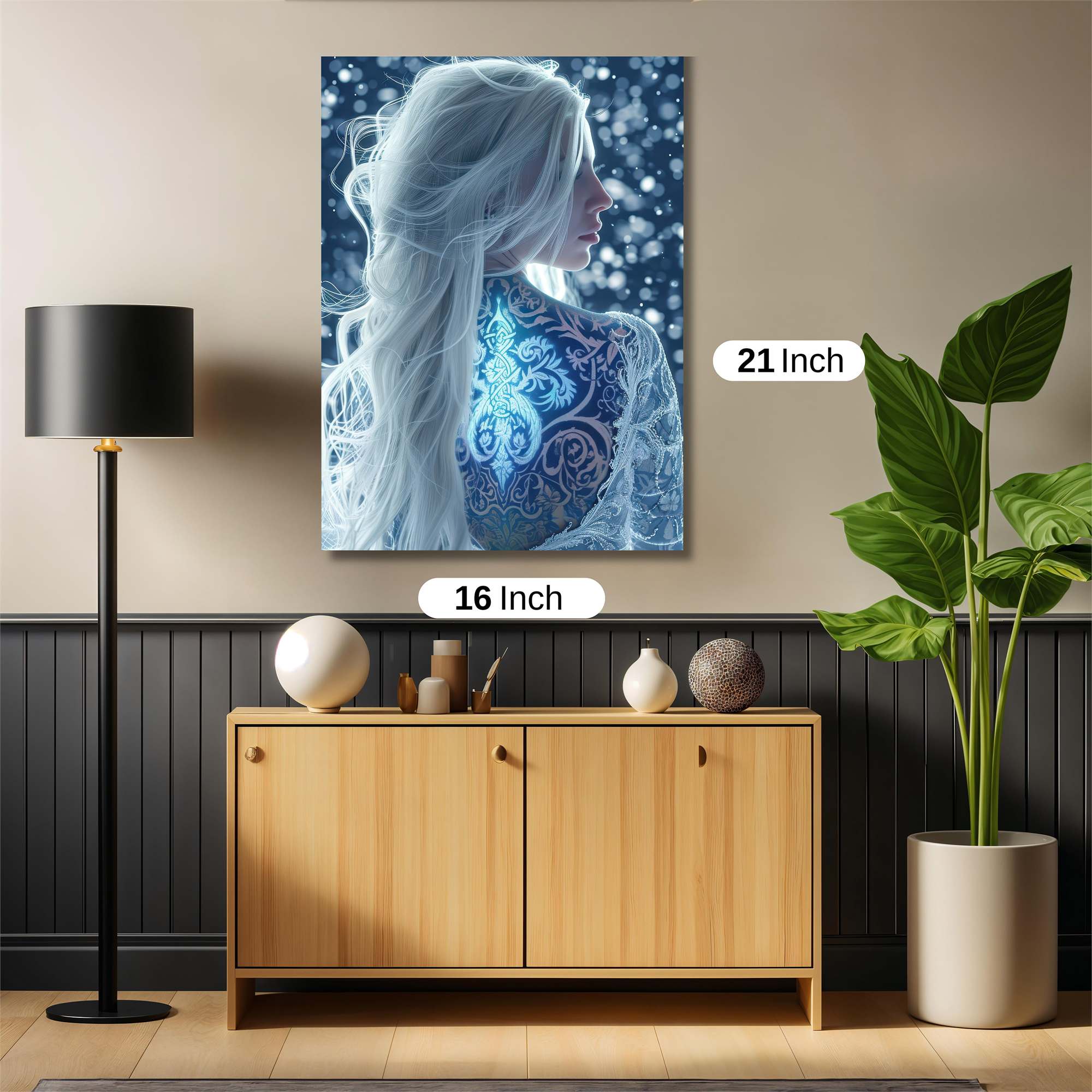 Snow Enchantress Safe Wall Magnetic / M