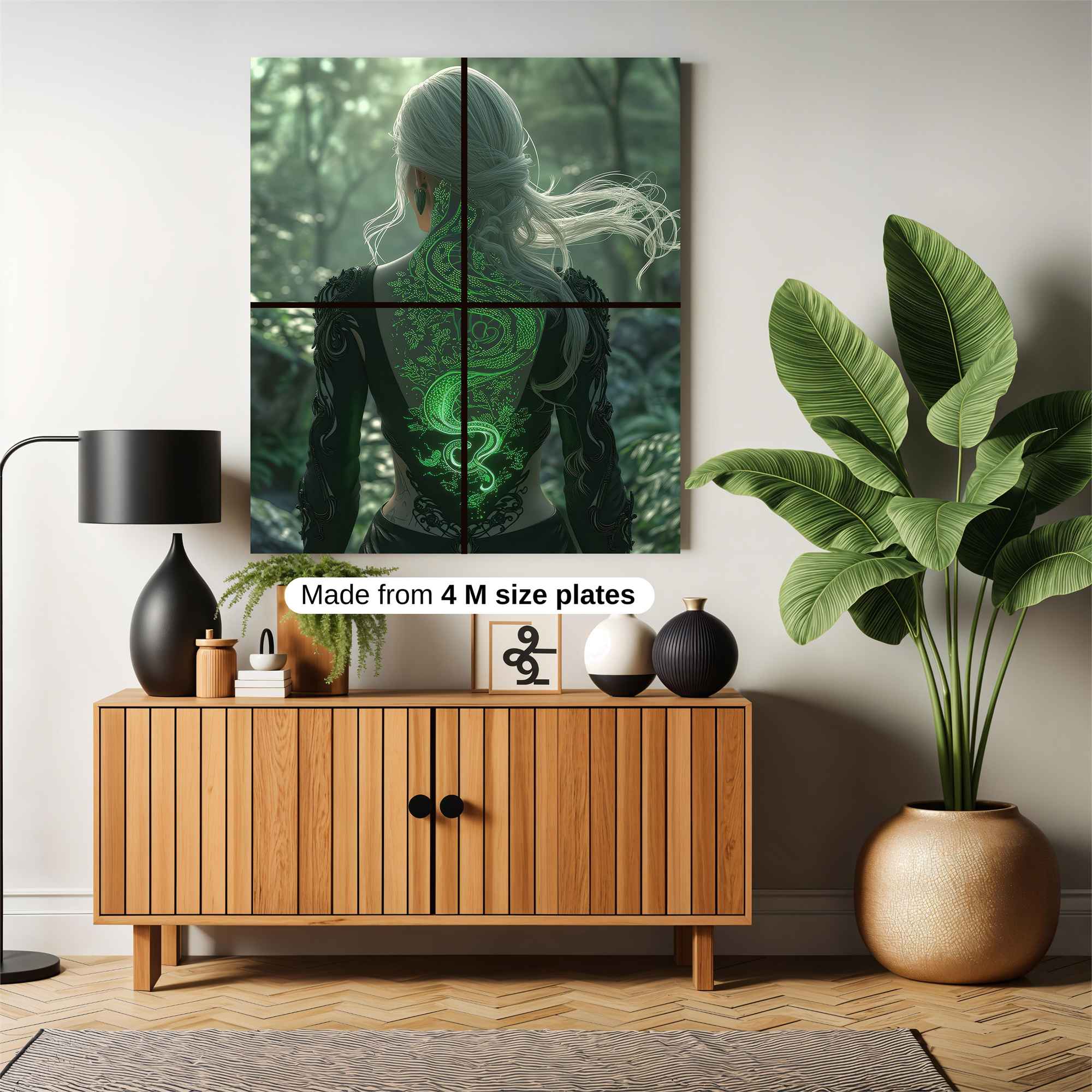 Luminous Enigma Safe Wall Magnetic / M