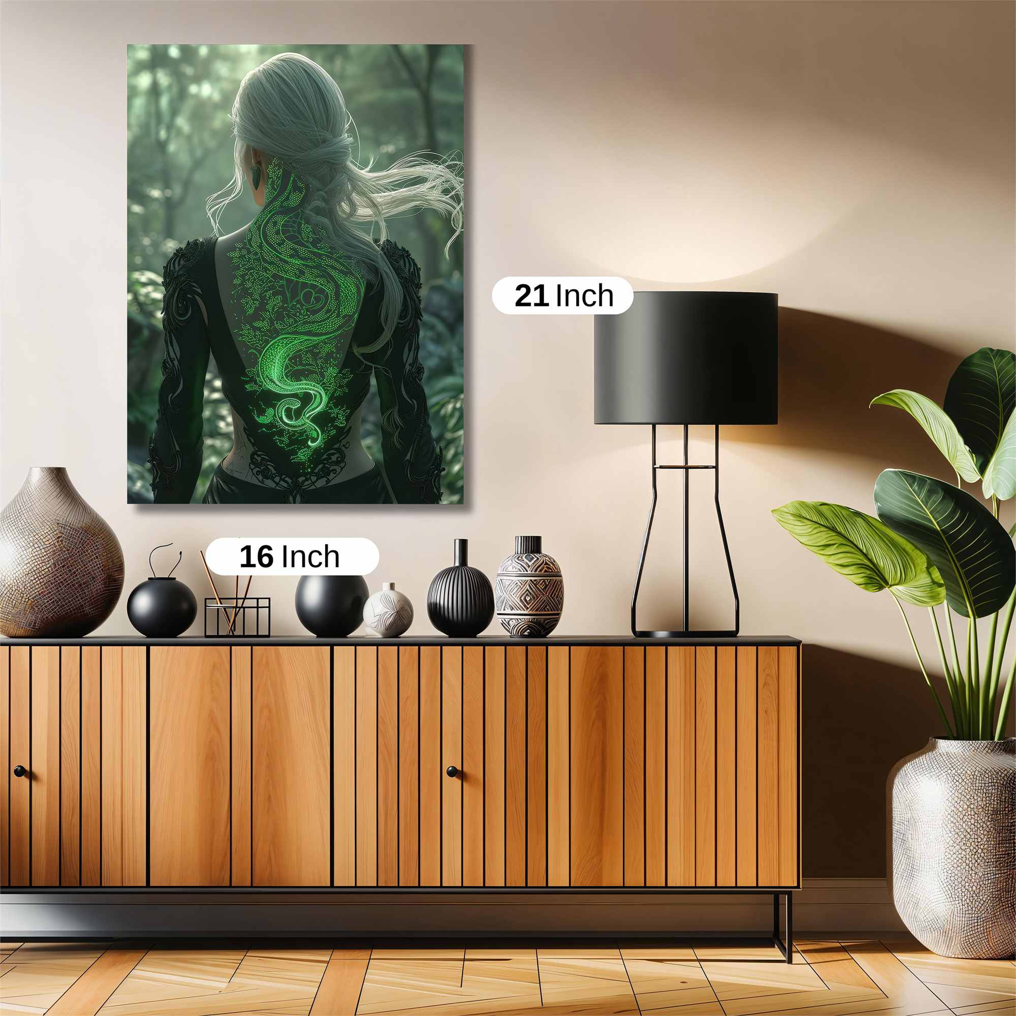 Luminous Enigma Safe Wall Magnetic / M