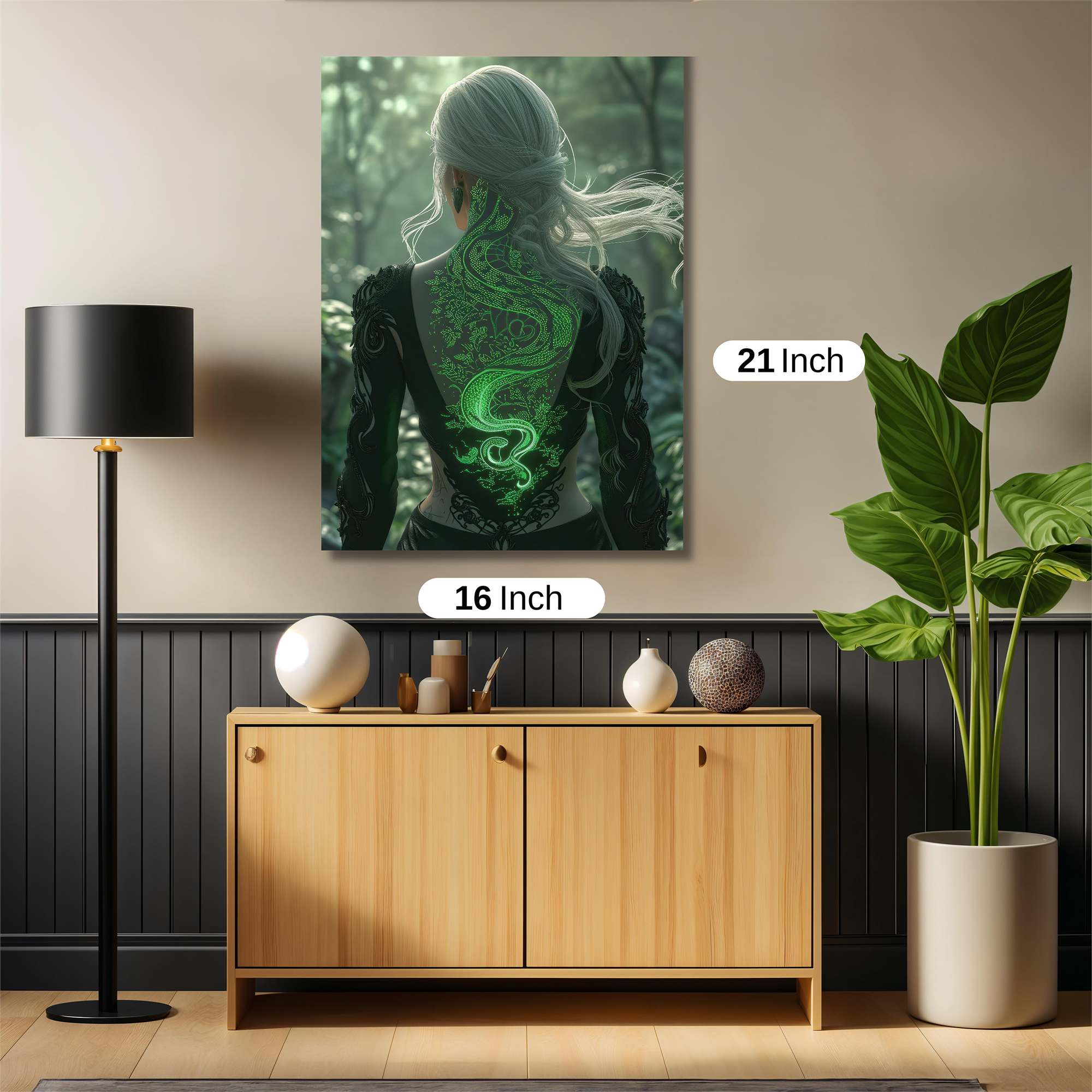 Luminous Enigma Safe Wall Magnetic / M