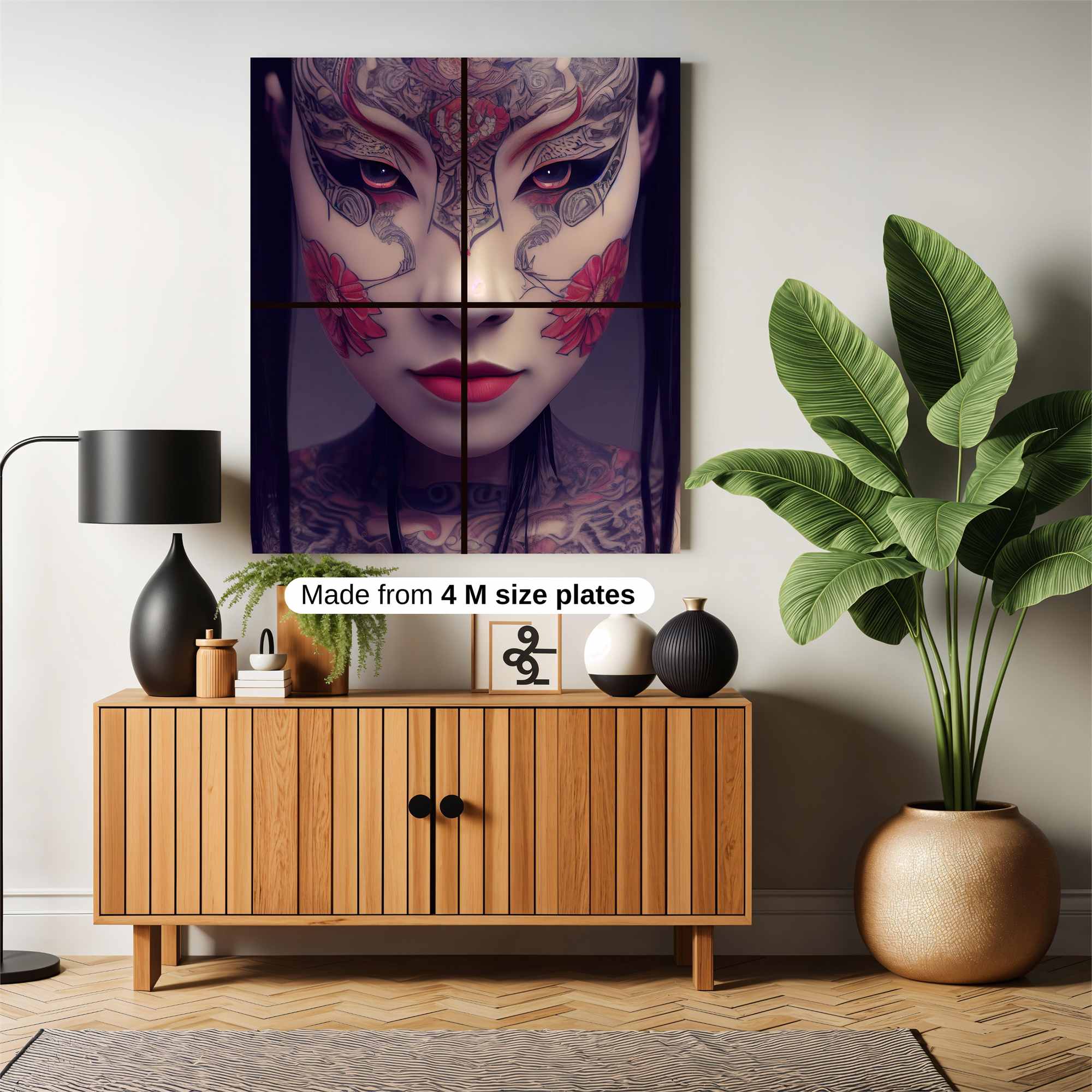 Geisha Enigma Safe Wall Magnetic / M