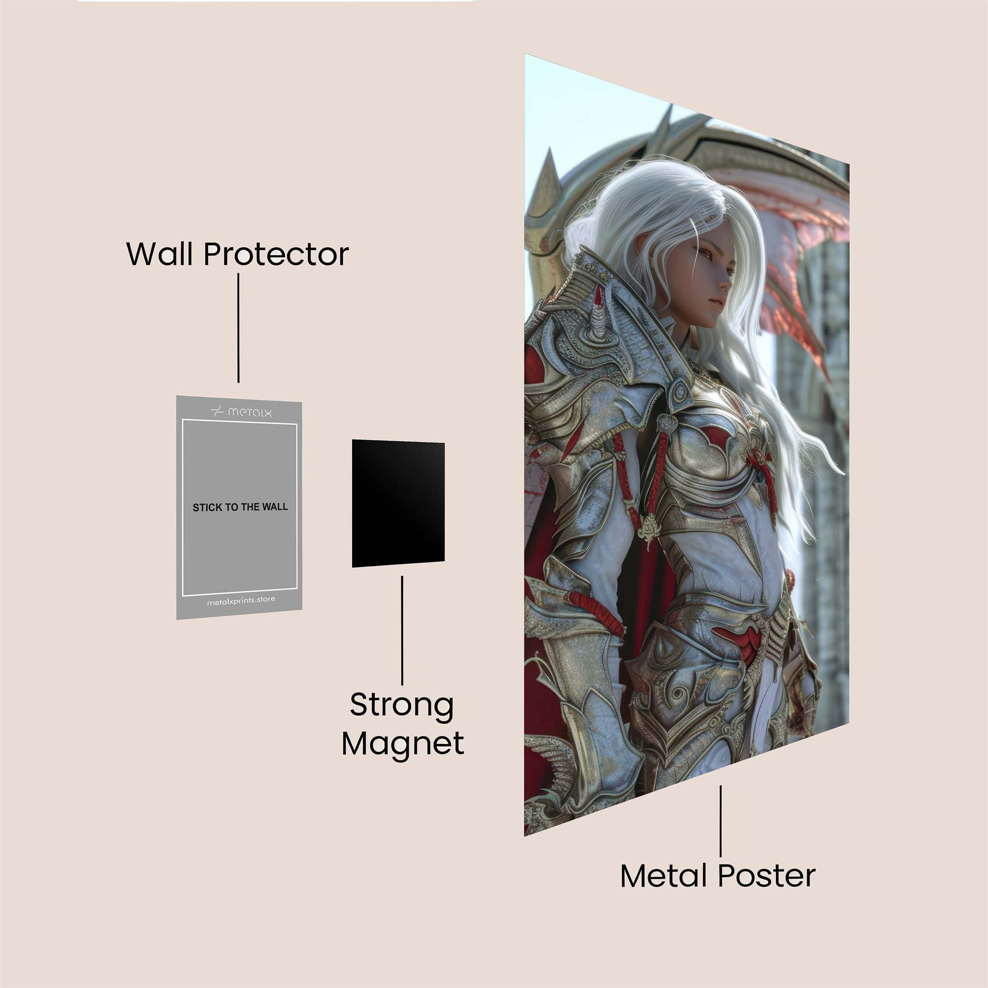Angel Sovereign Safe Wall Magnetic / M