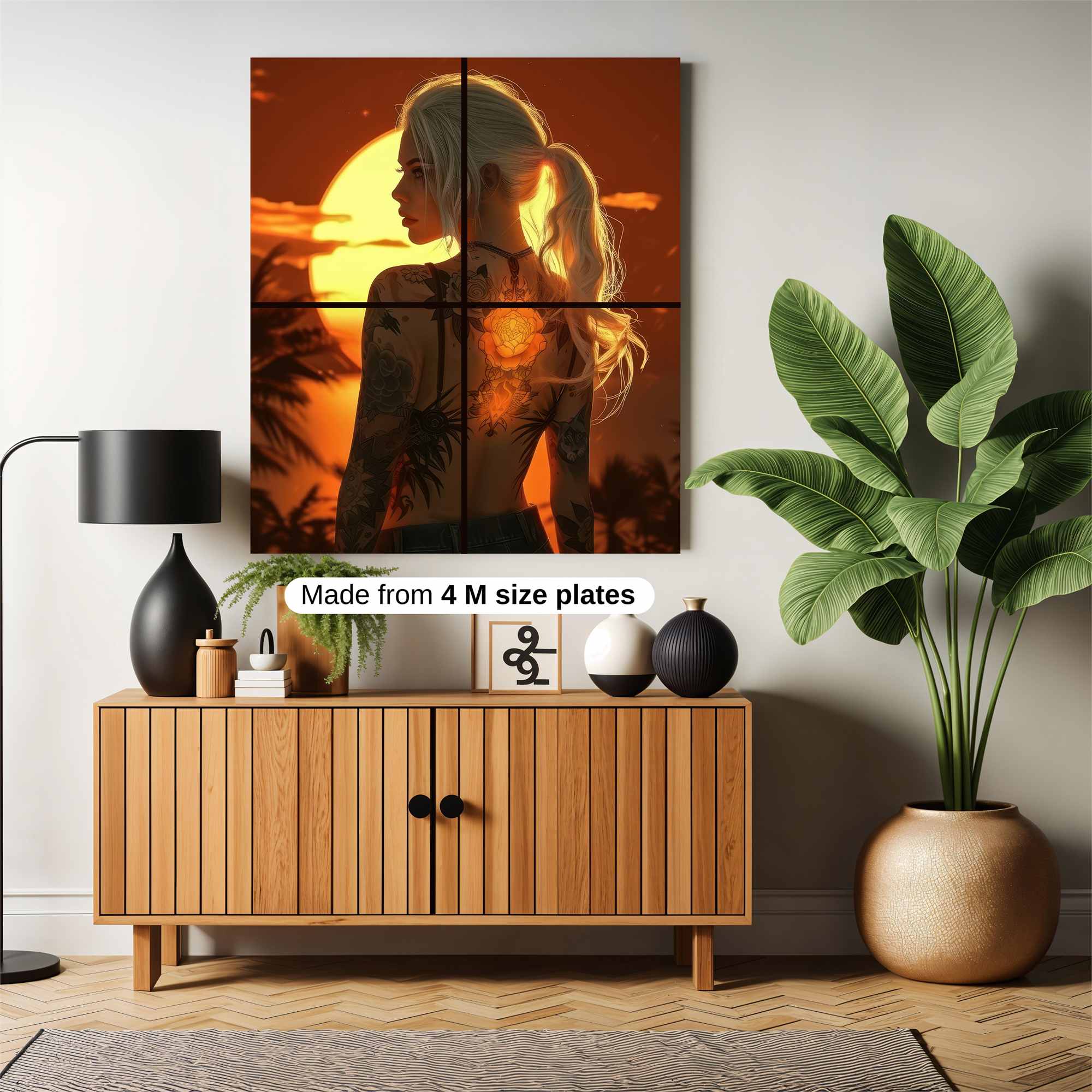 Sunset Radiance Safe Wall Magnetic / M