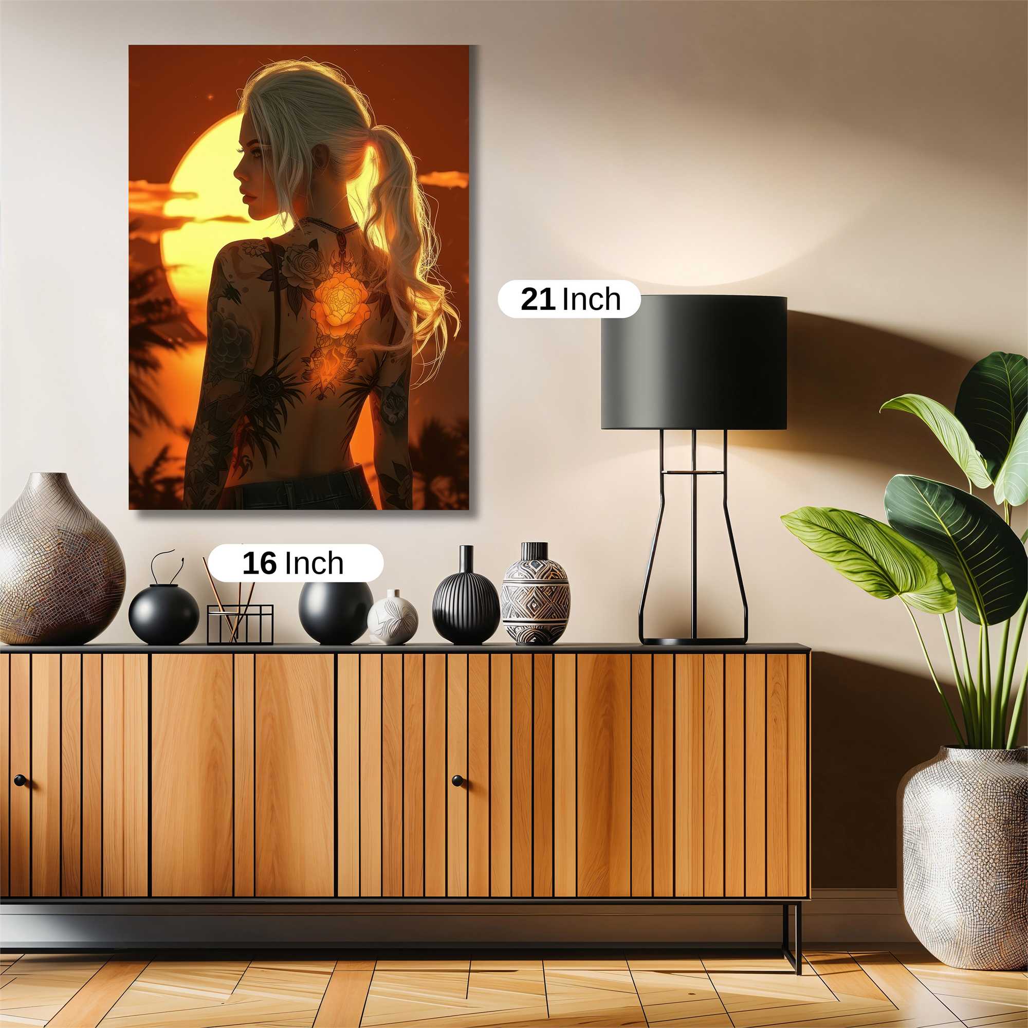 Sunset Radiance Safe Wall Magnetic / M