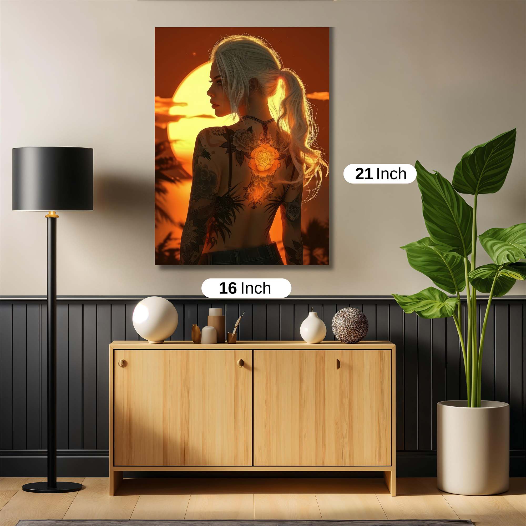 Sunset Radiance Safe Wall Magnetic / M