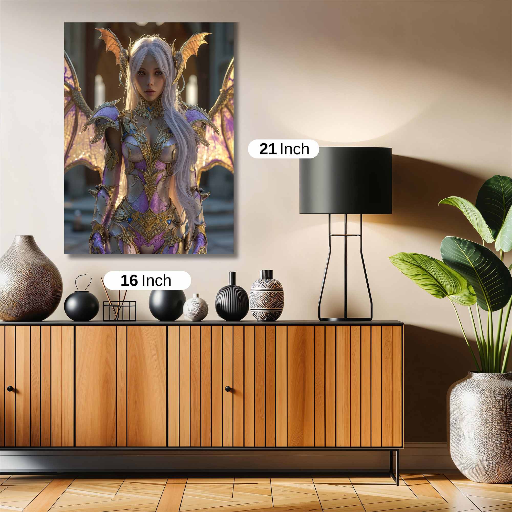 Angelica Radiant Safe Wall Magnetic / M