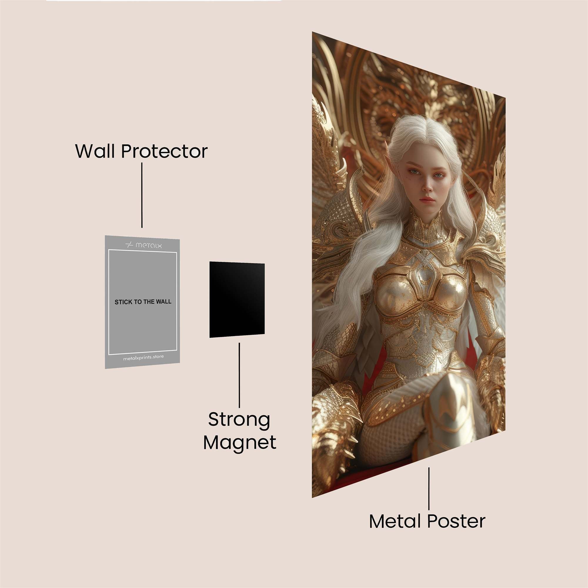 Angel Sovereign Safe Wall Magnetic / M