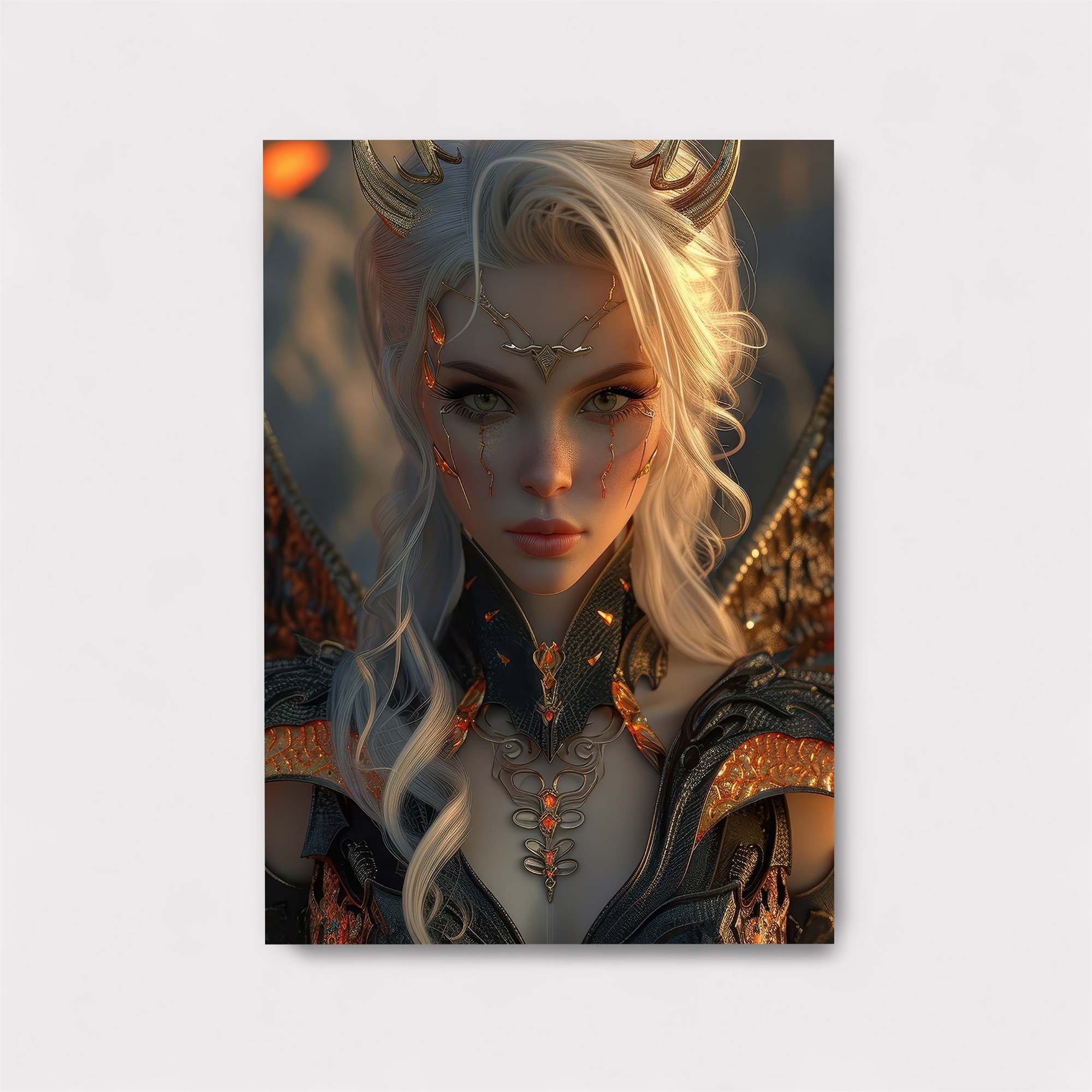 Demon Enchantress Safe Wall Magnetic / M