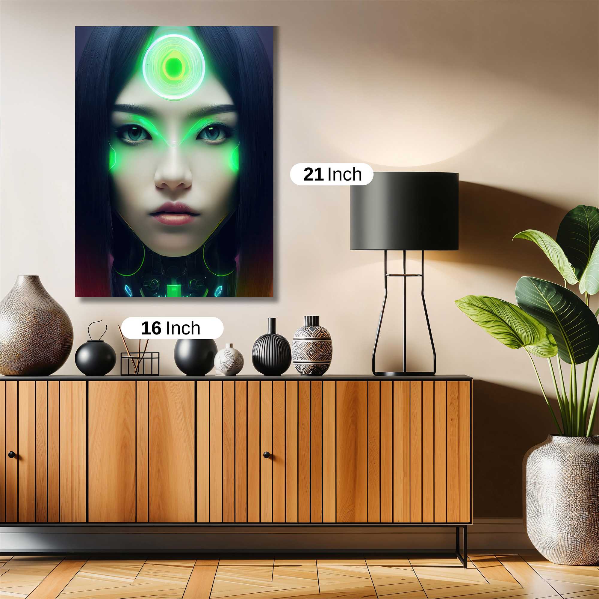 Neon Enigma Safe Wall Magnetic / M