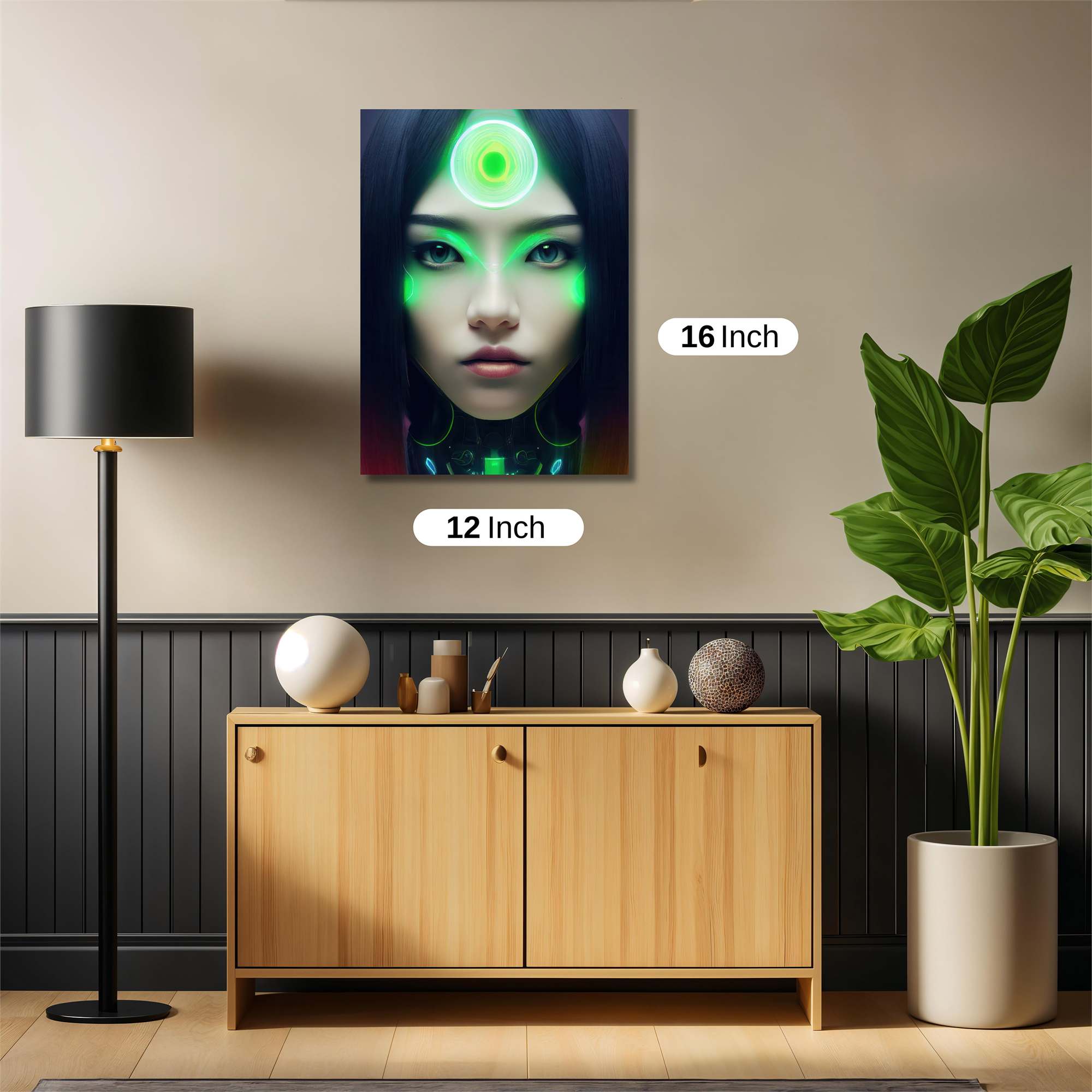 Neon Enigma Safe Wall Magnetic / M