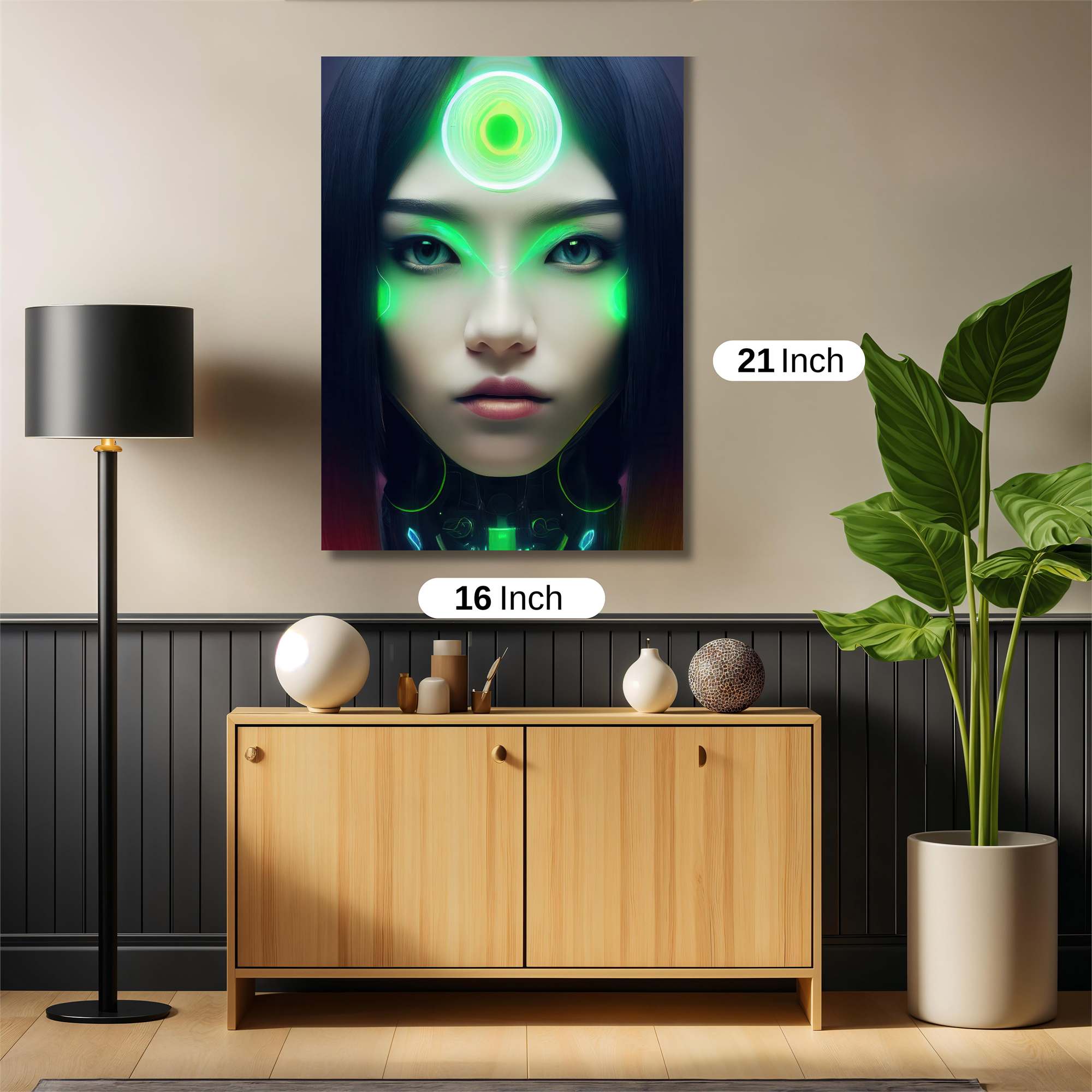 Neon Enigma Safe Wall Magnetic / M