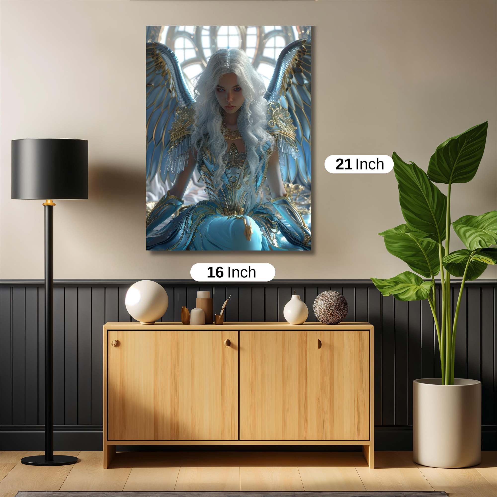 Angelic Serenity Safe Wall Magnetic / M