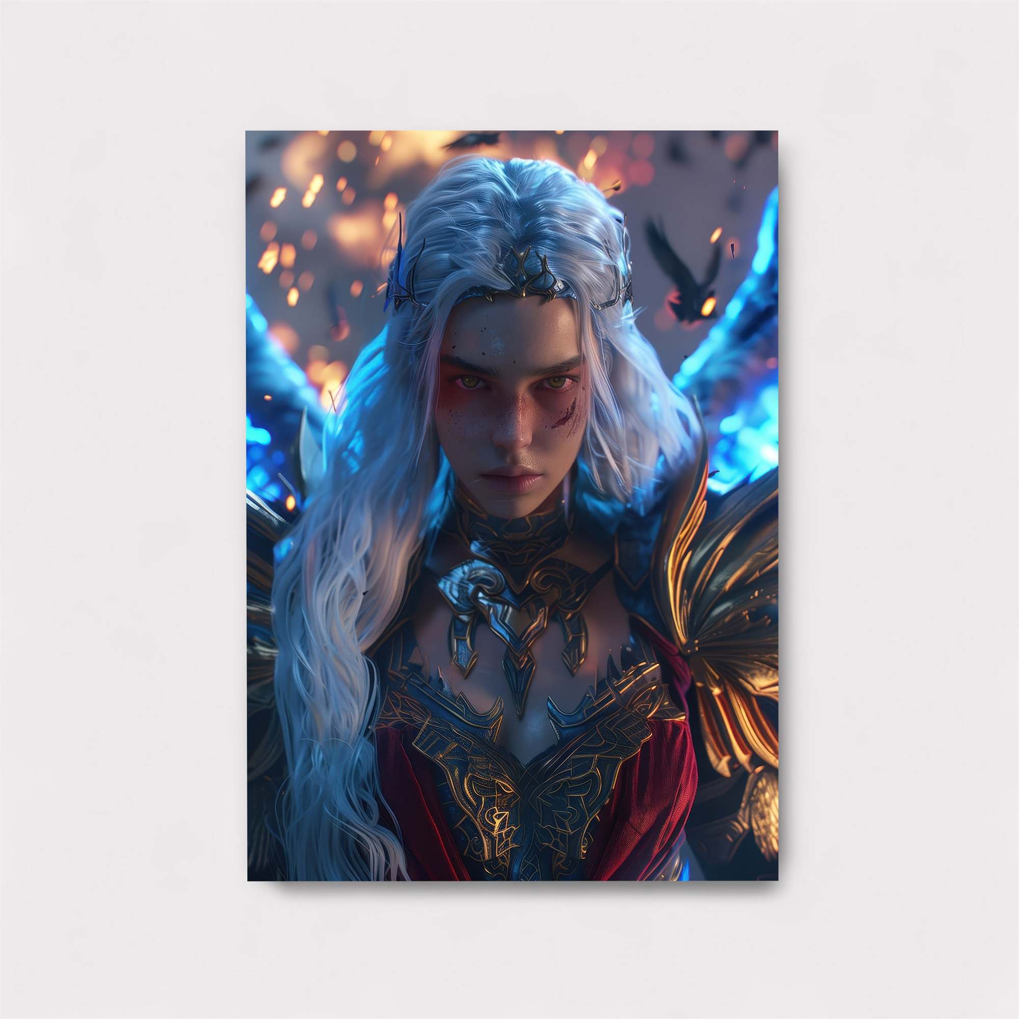 Angel Wrath Safe Wall Magnetic / M