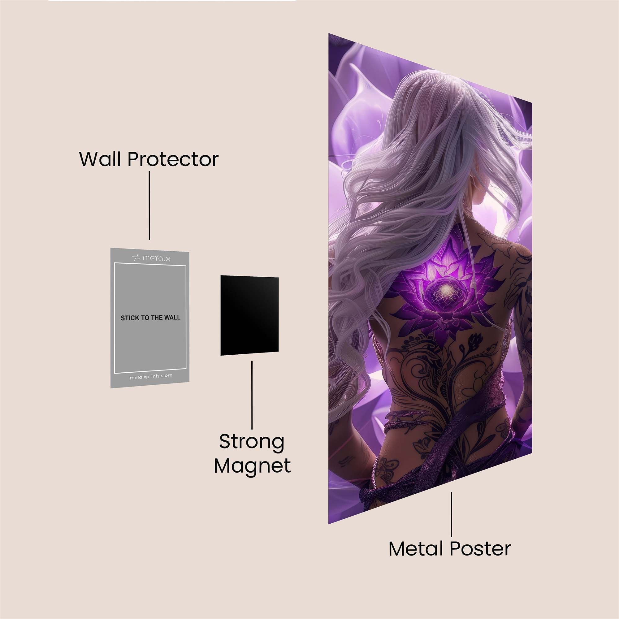 Lotus Enigma Safe Wall Magnetic / M