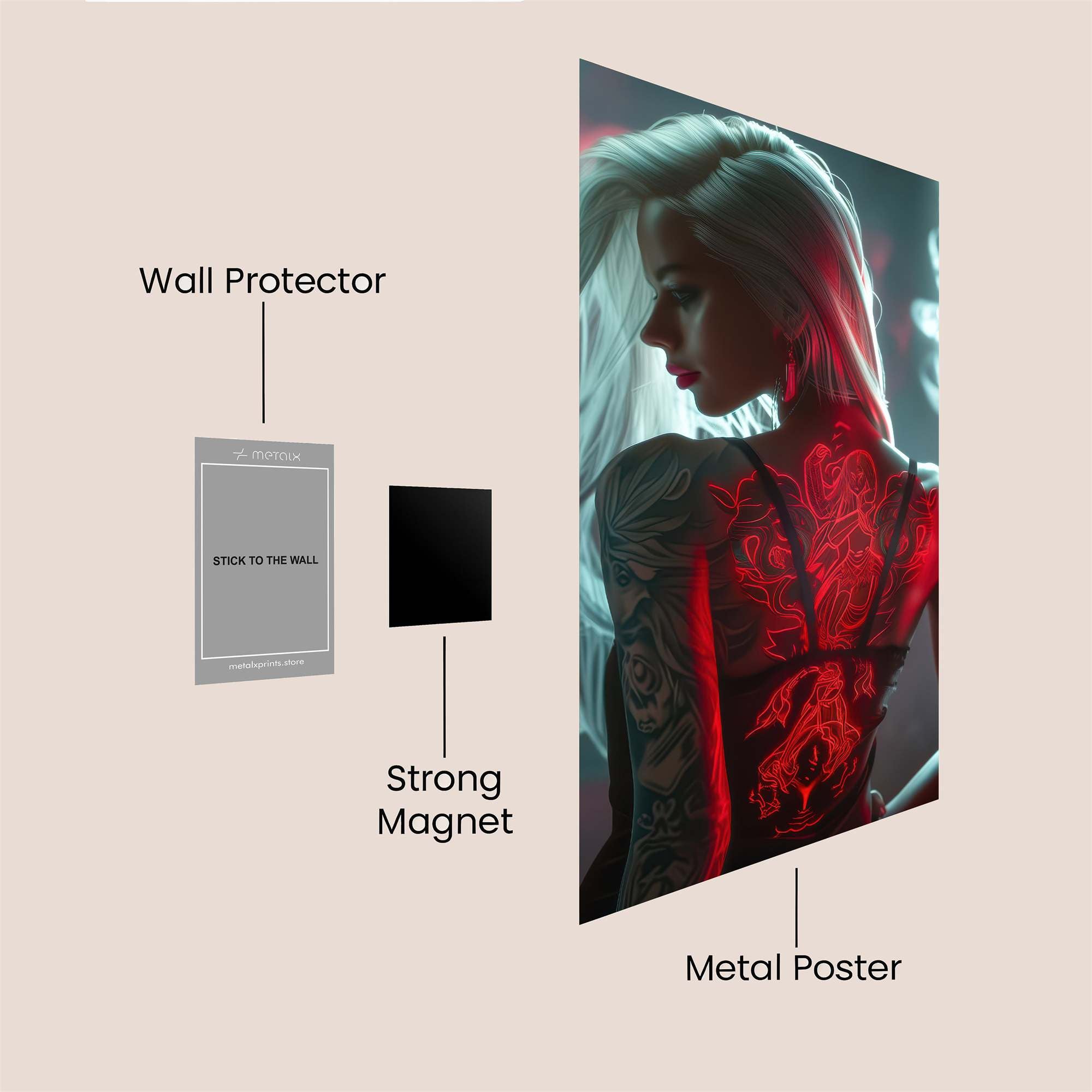 Dragon Enigma Safe Wall Magnetic / M