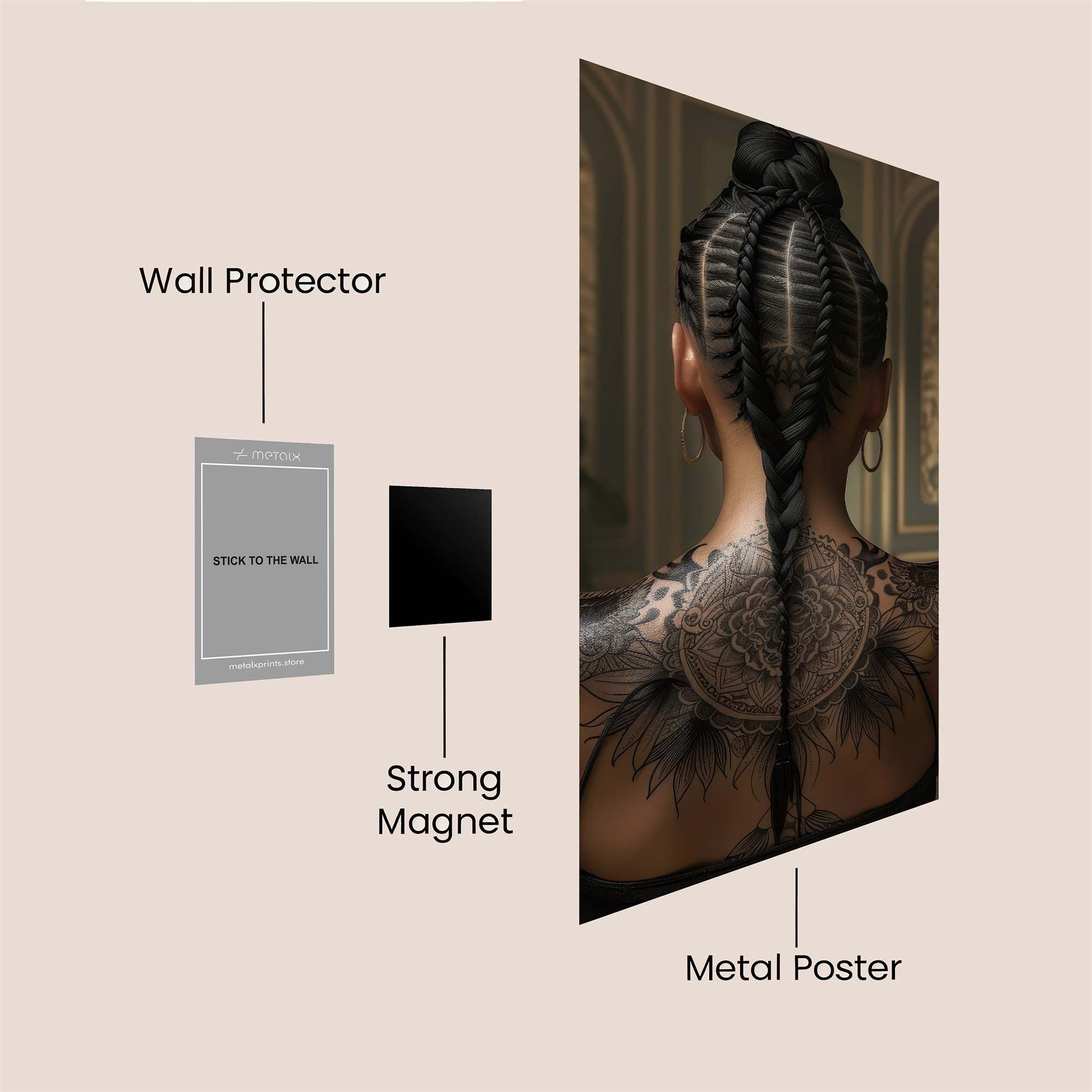 Regal Elegance Safe Wall Magnetic / M