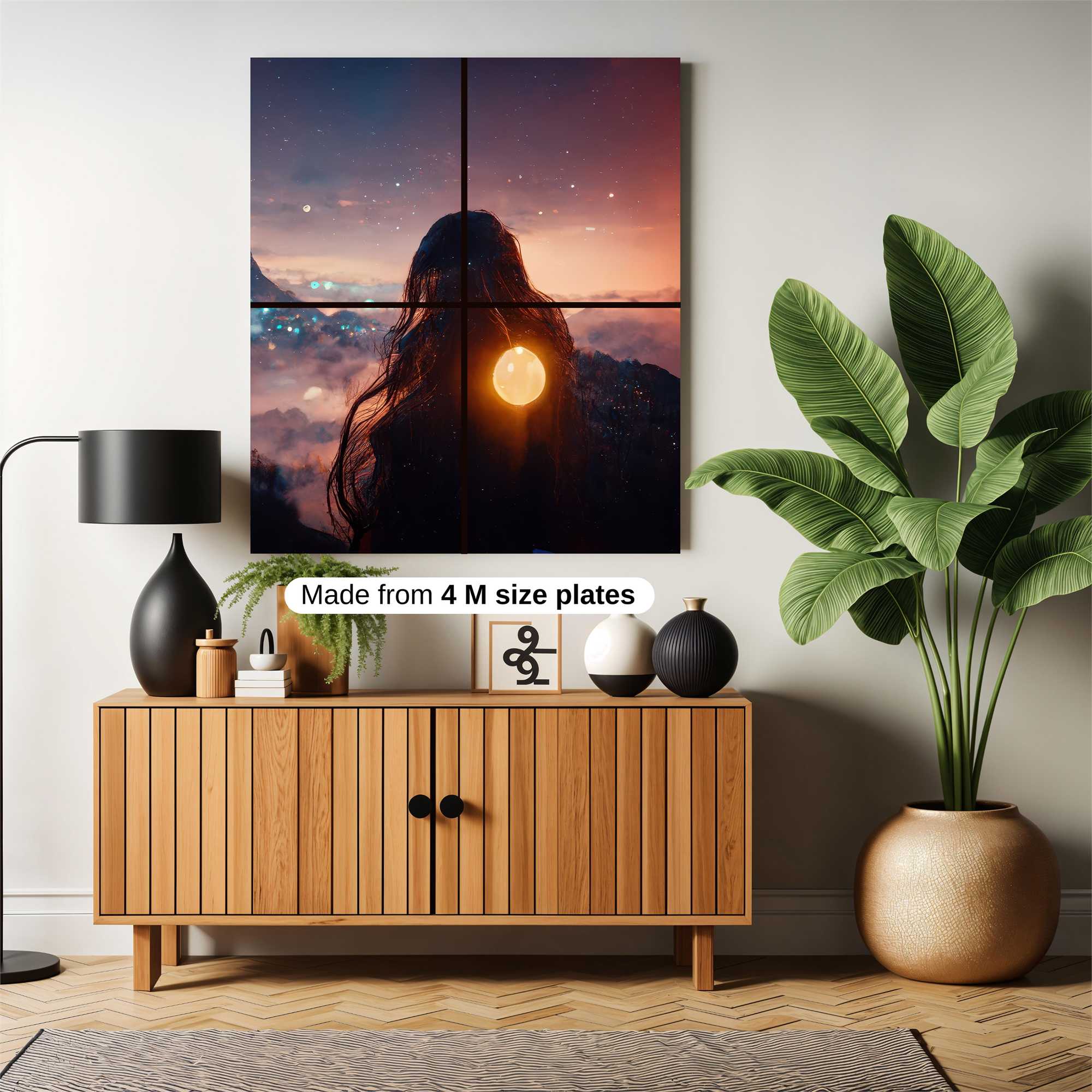 Luminous Serenity Safe Wall Magnetic / M