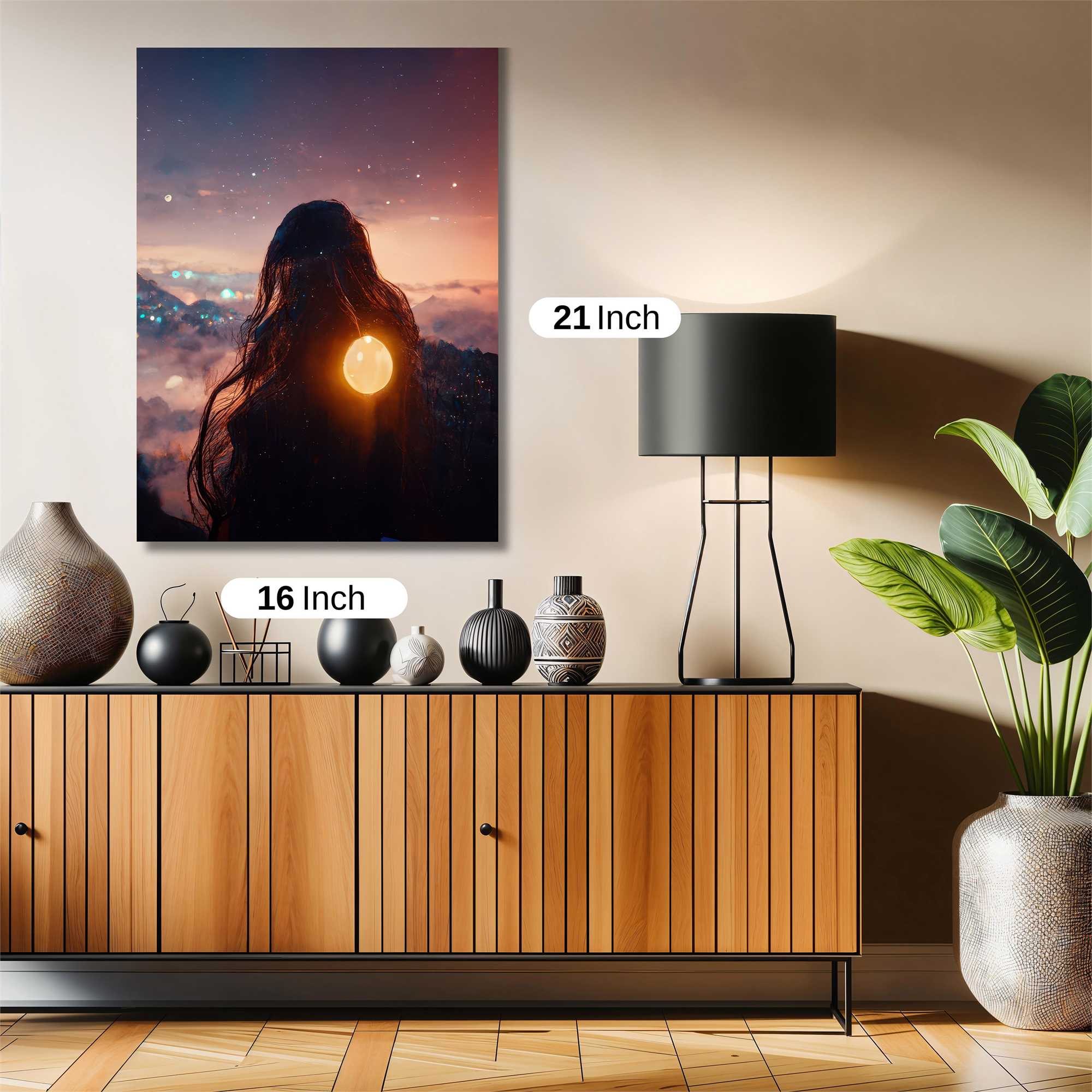 Luminous Serenity Safe Wall Magnetic / M
