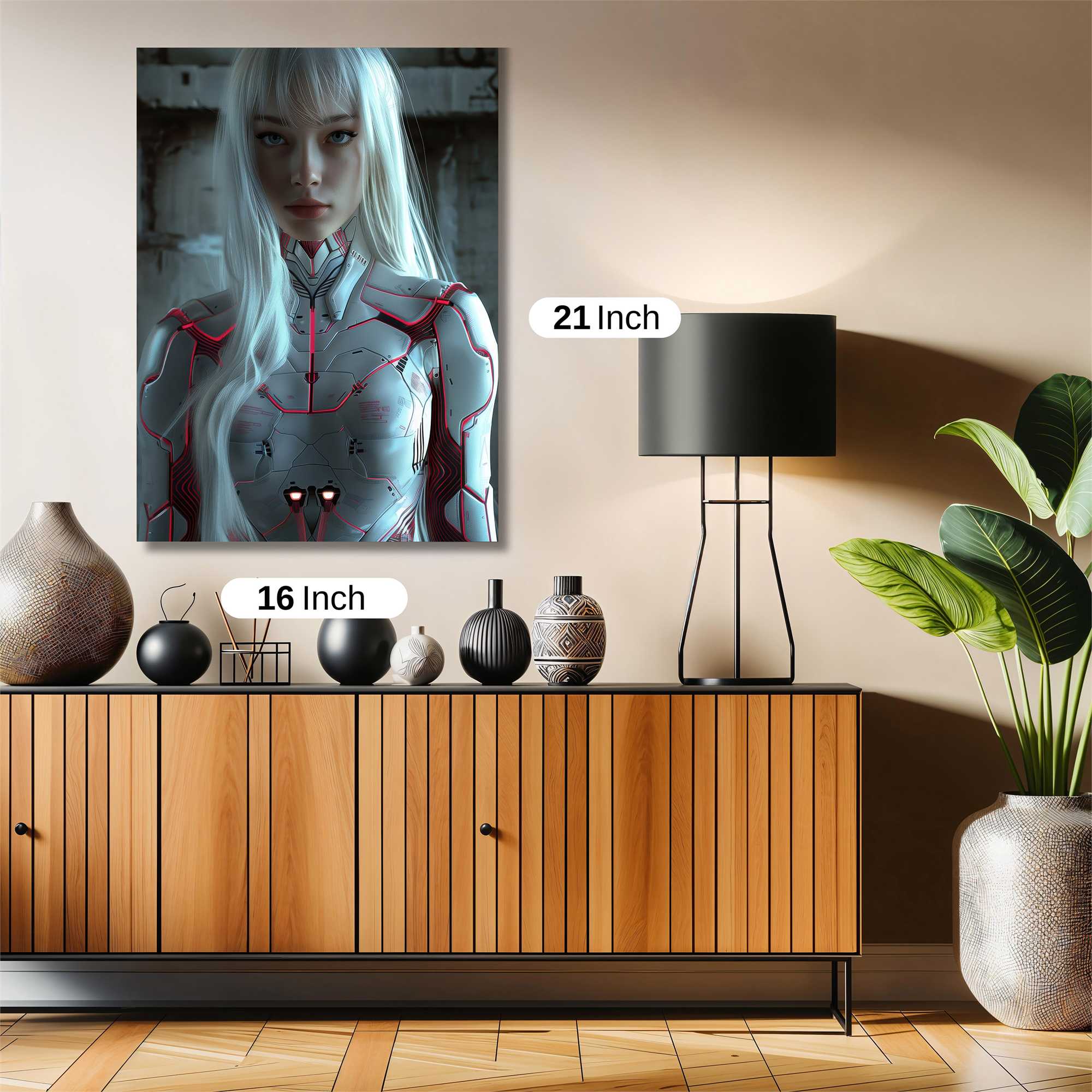 Cyber Enigma Safe Wall Magnetic / M