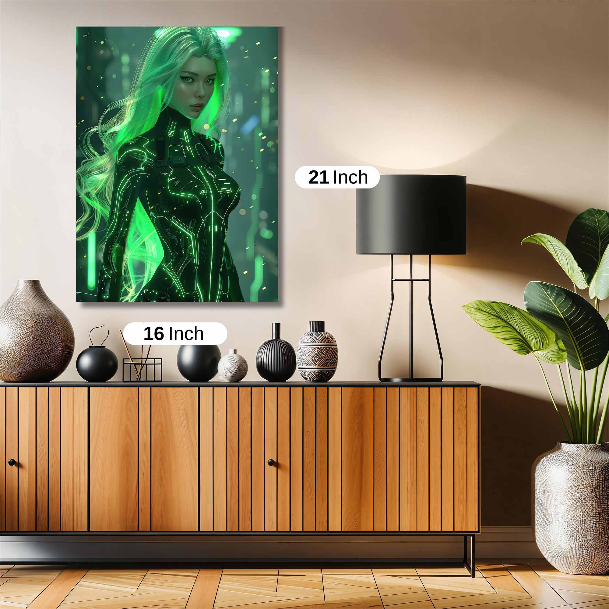 Neon Enigma Safe Wall Magnetic / M