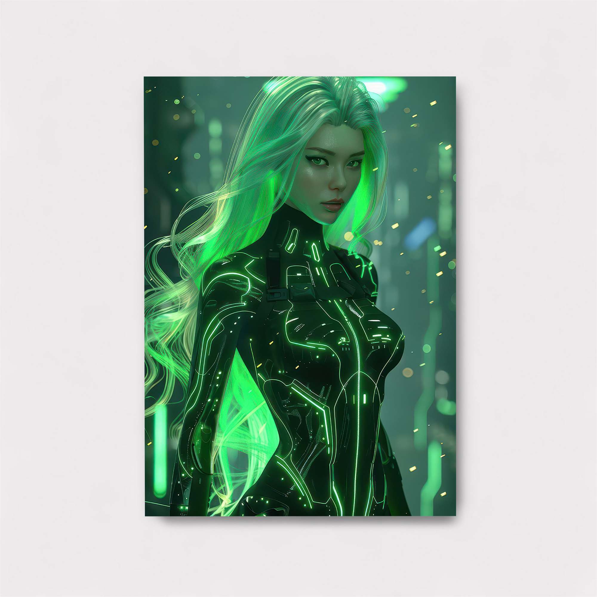 Neon Enigma Safe Wall Magnetic / M